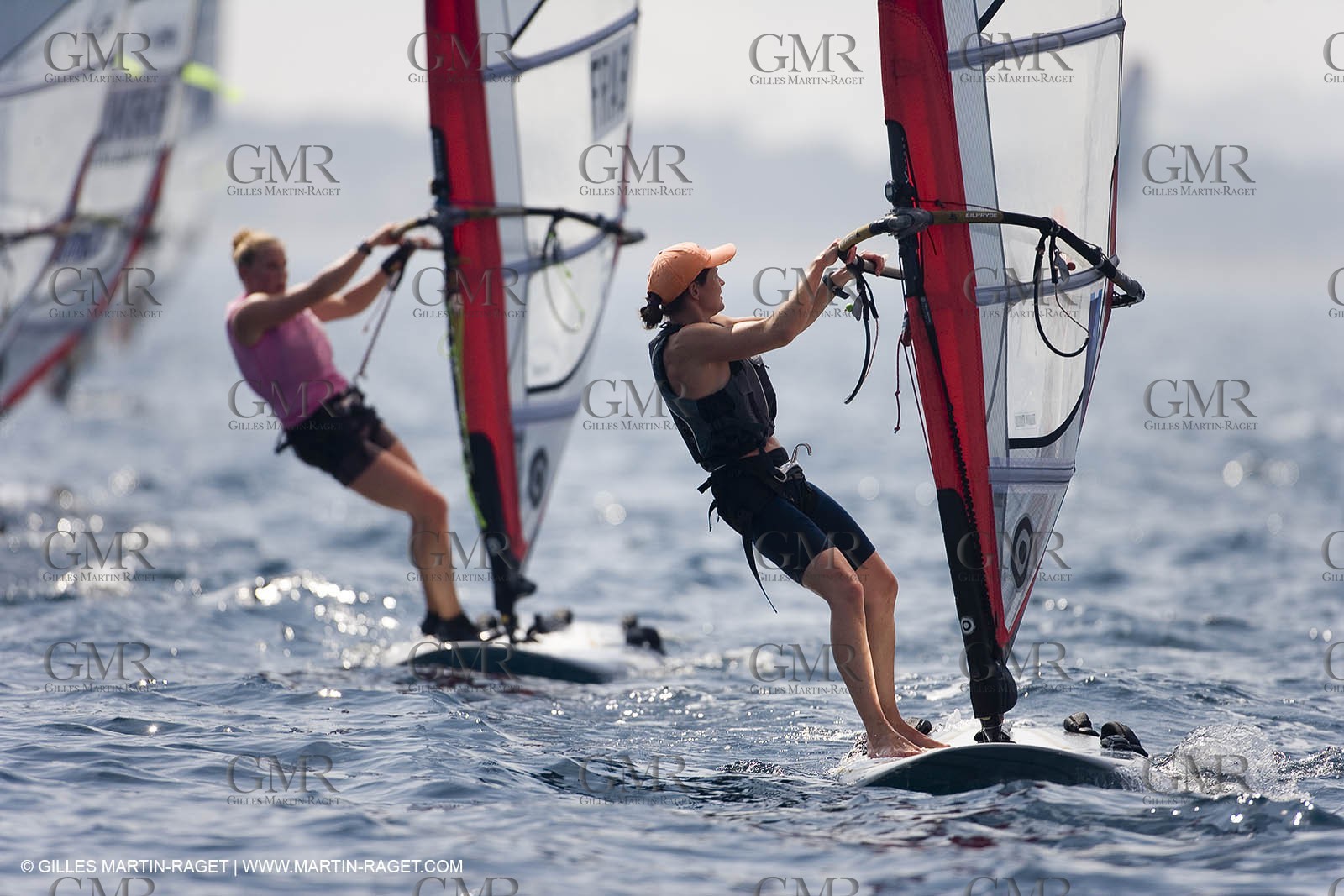 25 04 2007 - 2007 Semaine Olympique Française - Hyères (South of France) - Day 4 - Team France - RS:X - Merret Faustine
