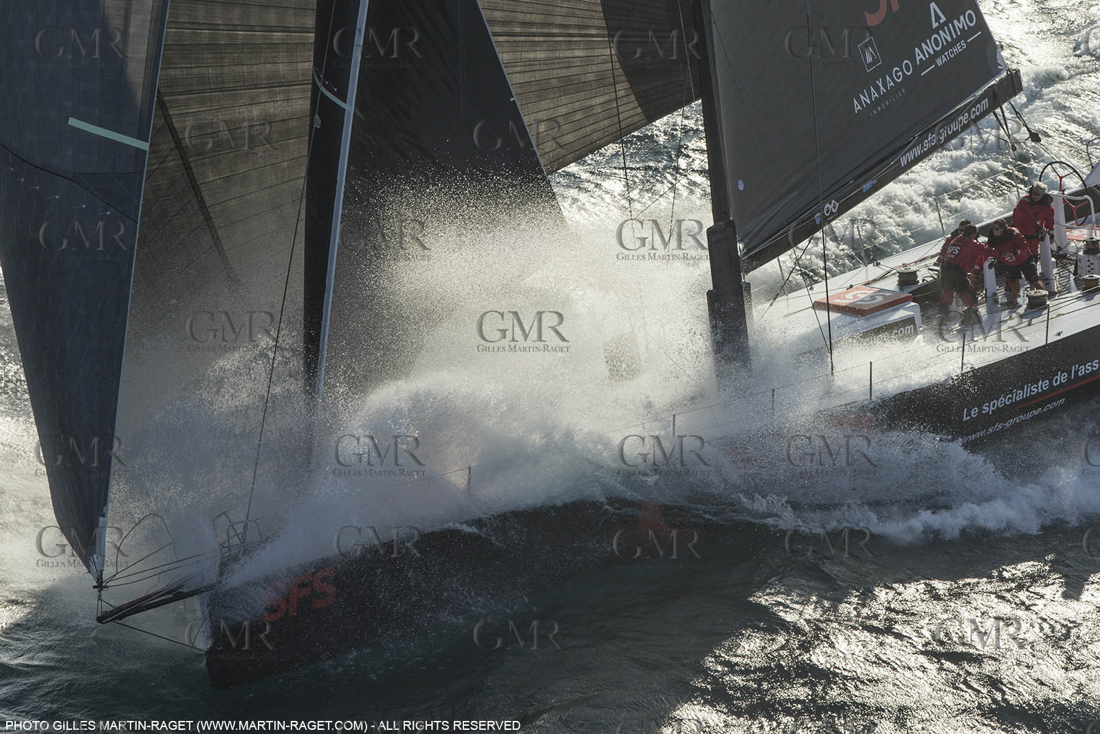 24 mars 2016   Marseille (FRA,13), SFS II (skipper Lionel Péan), last training before Marseille Sailing Week