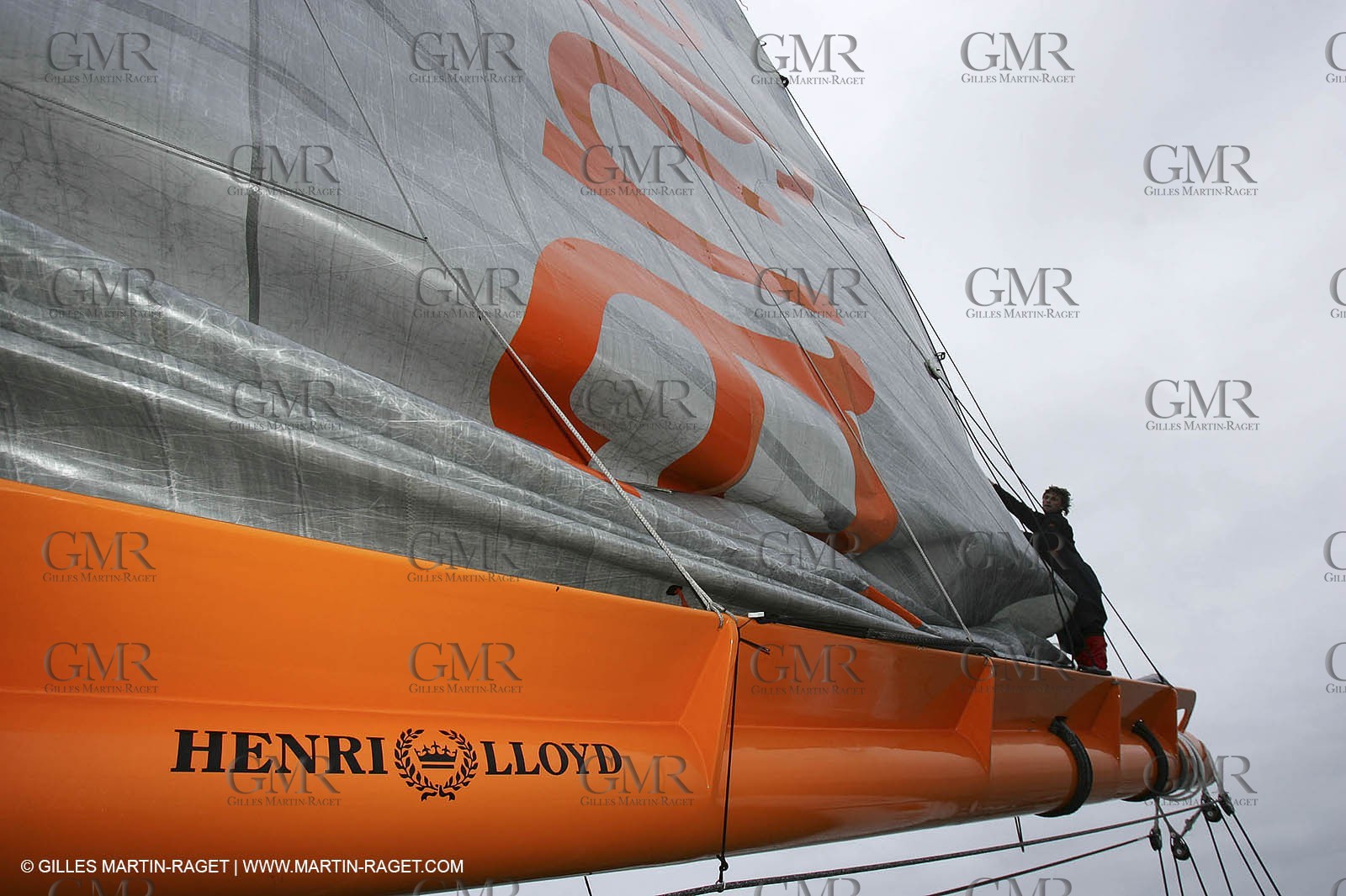 Orange II - Jules Verne Trophy 2005 - Traning Lorient