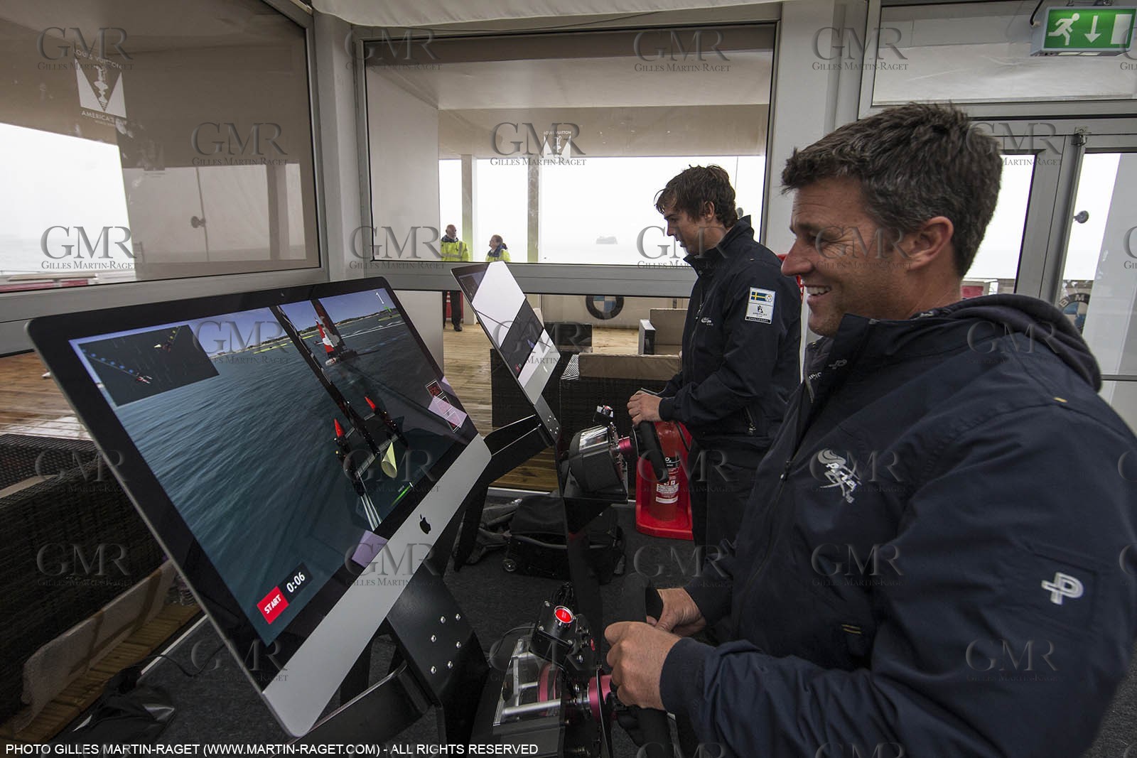24 07 2015, Portsmouth (GBR), 35th America's Cup, Louis Vuitton America's Cup World Series Portsmouth 2015, Official Training, Bremont event at AC club