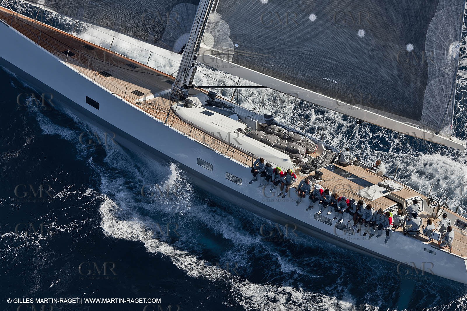 27 09 2010 - Saint Tropez (FRA,83) - the Wally Yachts racing