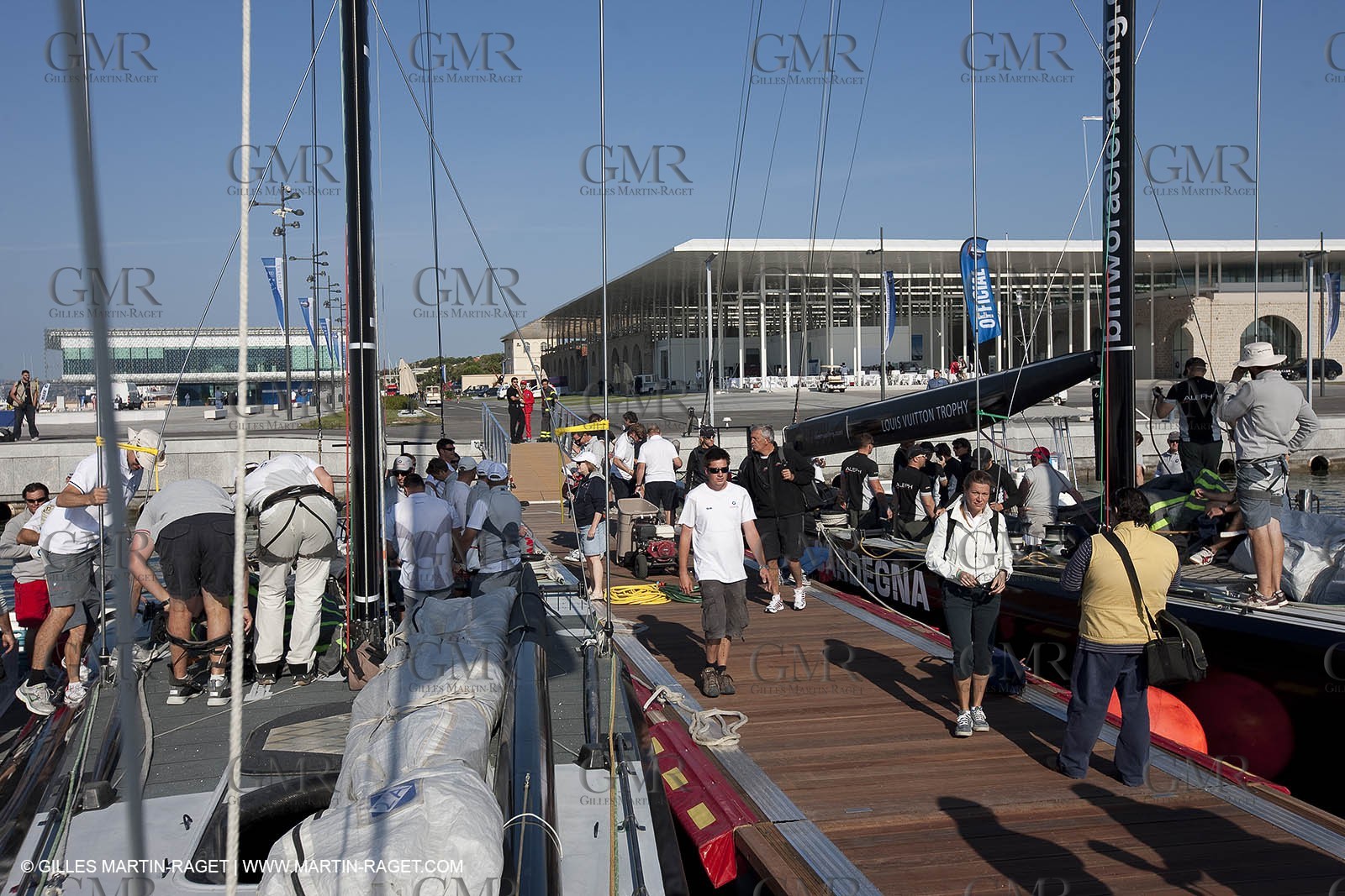23 05 2010 - La Maddalena (ITA, Sardinia) Louis Vuitton Trophy - BMW ORACLE Racing - Racing Day 2