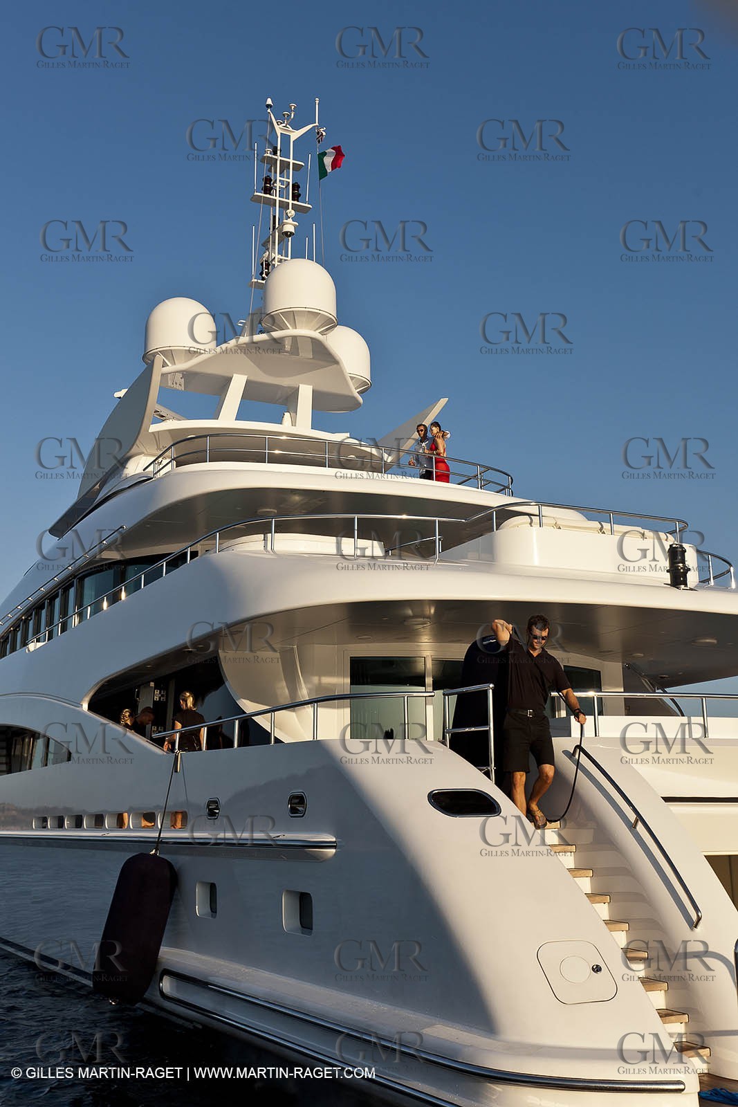 18 08 2011 - La Maddalena (ITA, Sardinia) - Motor yacht Inception