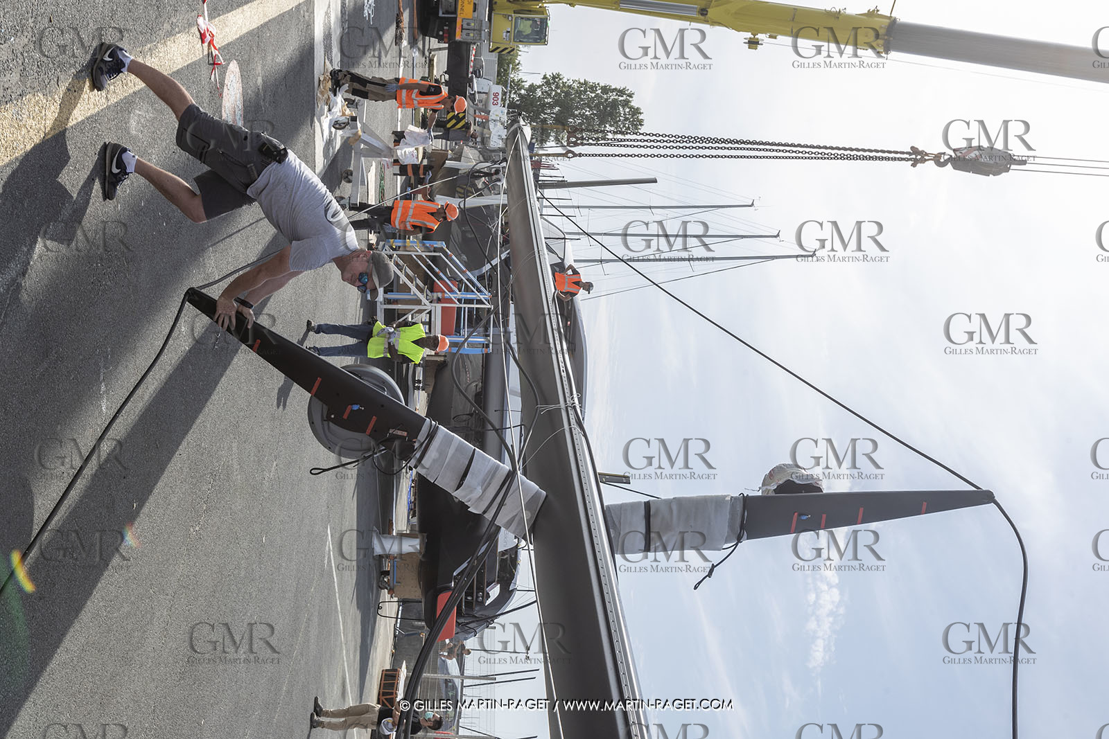 22 07 2020, La Grande Motte (FRA), Gunboat, Gunboat 68 SeaTilt launch