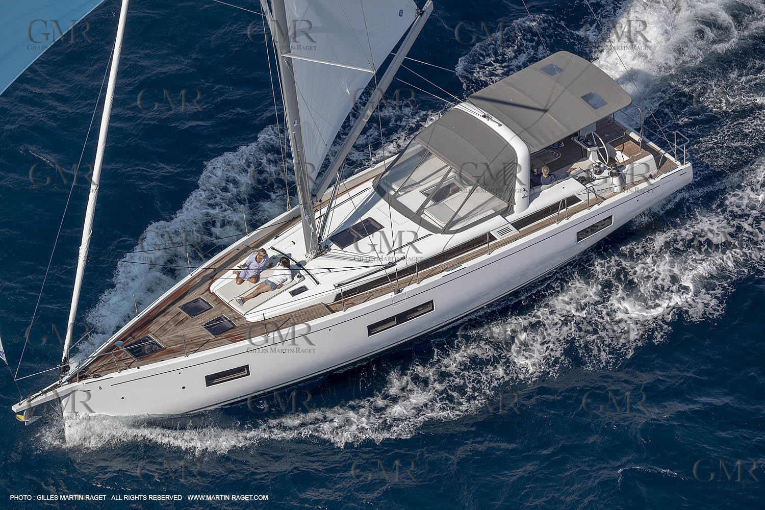 07 07 2020, Marseille (FRA,13) Beneteau Oceanis Yacht 54