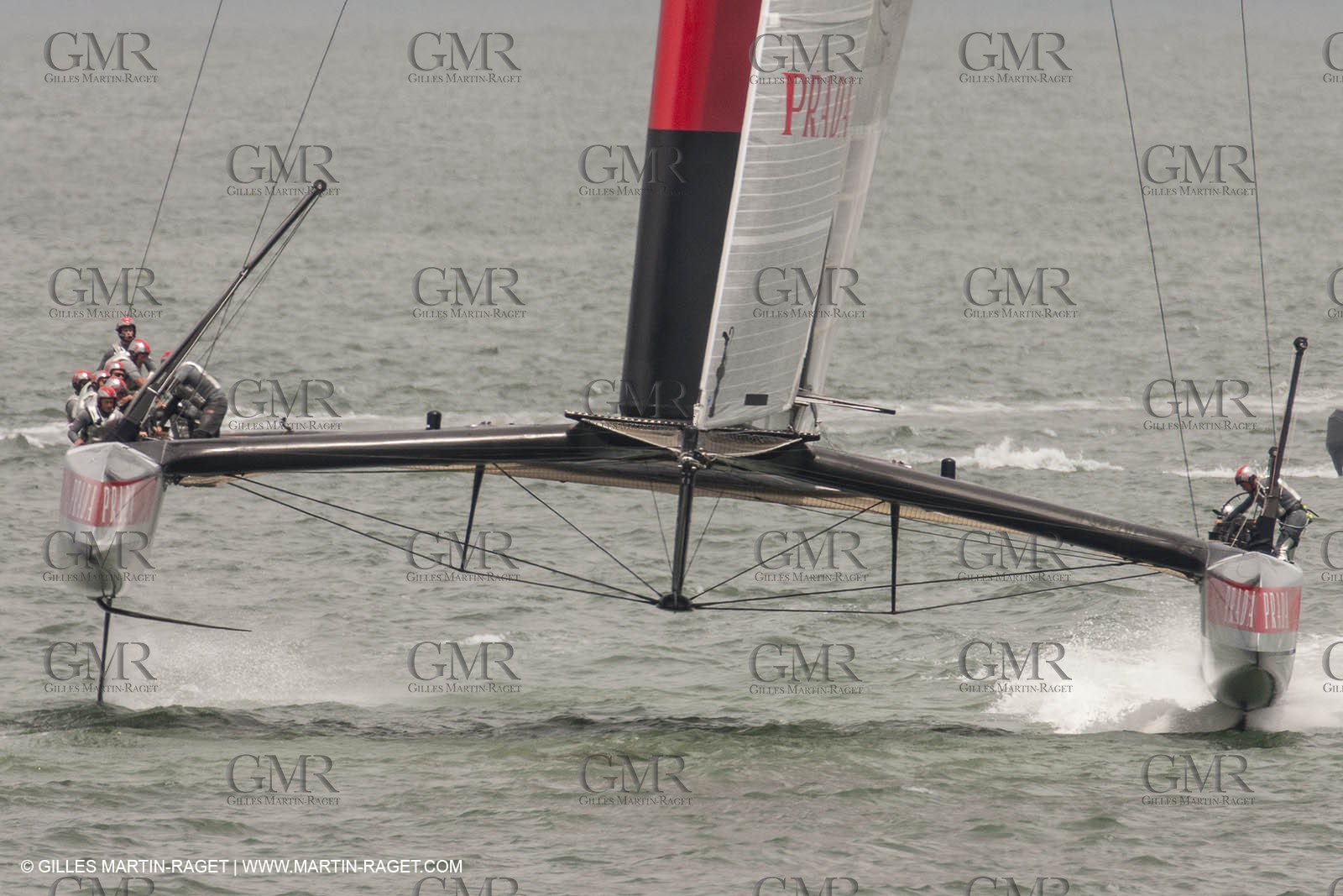 20 07 2013 - San Francisco (USA,CA) - 34th America's Cup - Louis Vuitton Cup - Round Robin - Luna Rossa vs Artemis Racing (DNS)