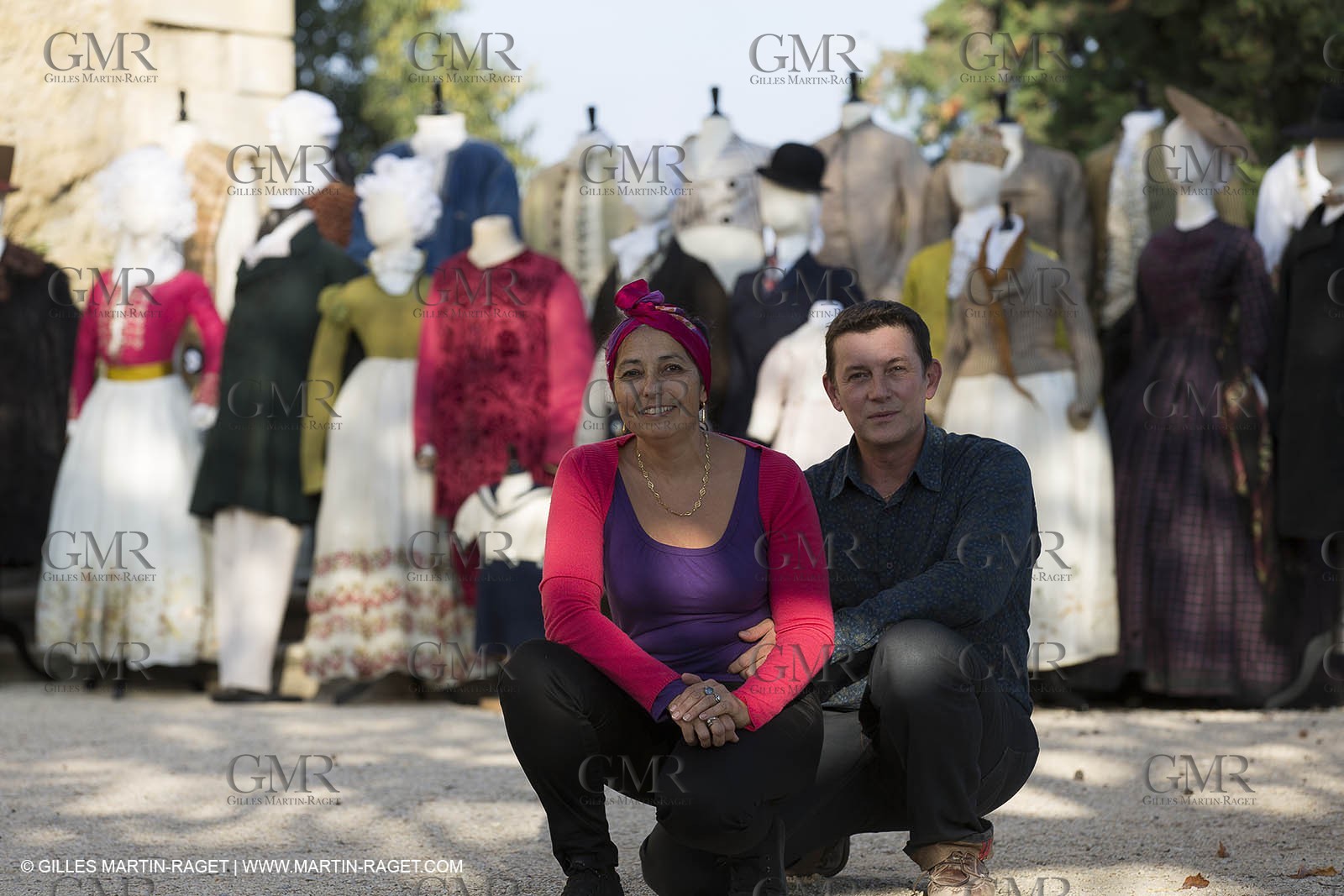 31 10 2013 - Ansouis (FRA,84) - Ansouis castle - Costumes of the exhibit Men costumes