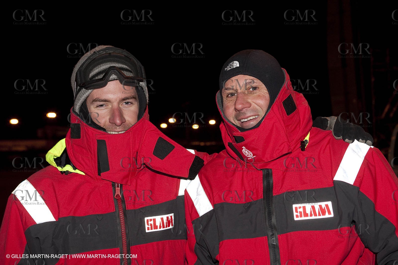 12 02 2010 - Valencia (ESP) - 33rd America's Cup - BMW ORACLE Racing - Day 5 - Night watch
