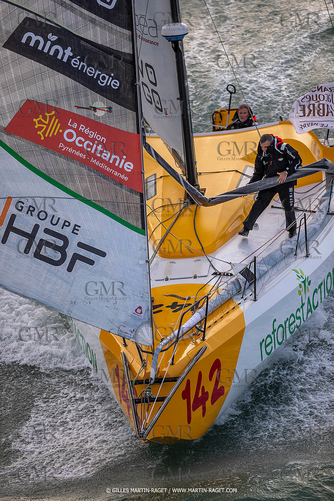 07 11 2021, Le Havre (FRA), Départ Transat Jacques Vabre 2021
