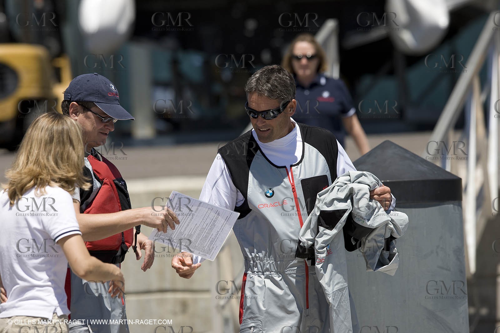 20 05 2008 - Valencia (ESP) - 33rd America's Cup - BMW ORACLE Racing - X40 in house racing