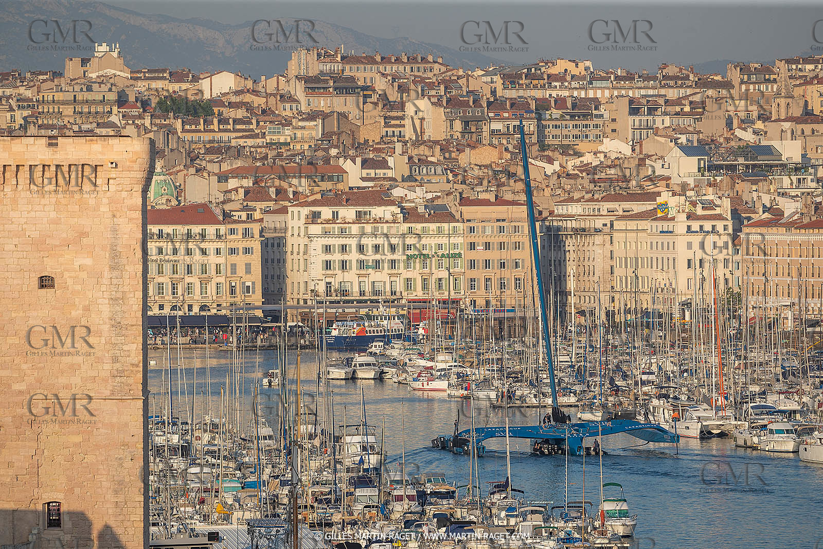 17 05 2022, Marseille (FRA), Arrivée du trimaran Ultim SVR LAZARTIGUE à Marseille