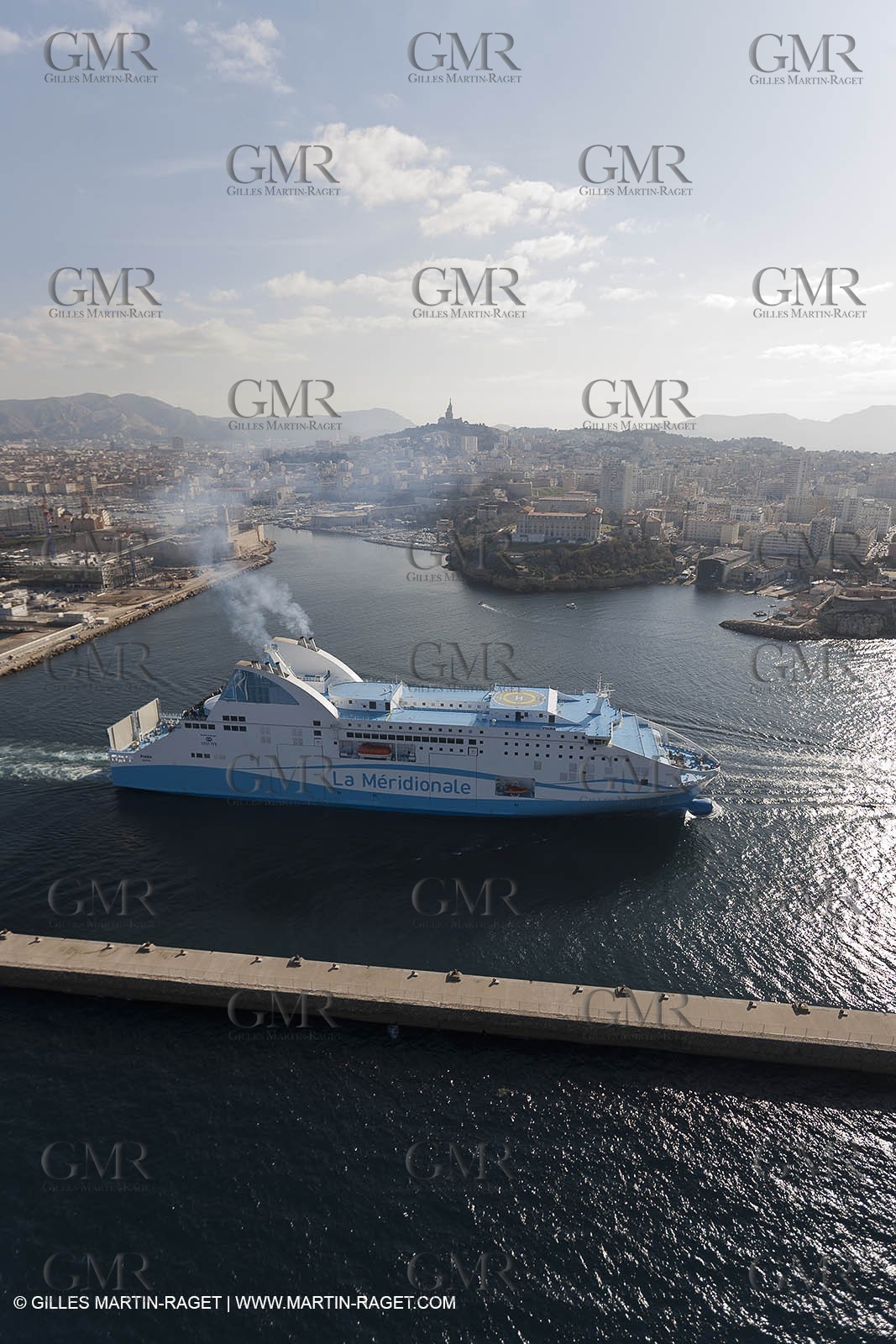 14 01 2012 - Marseille (FRA,13) - La Meridionale shipping company - the Piana off Marseille and the Calanques