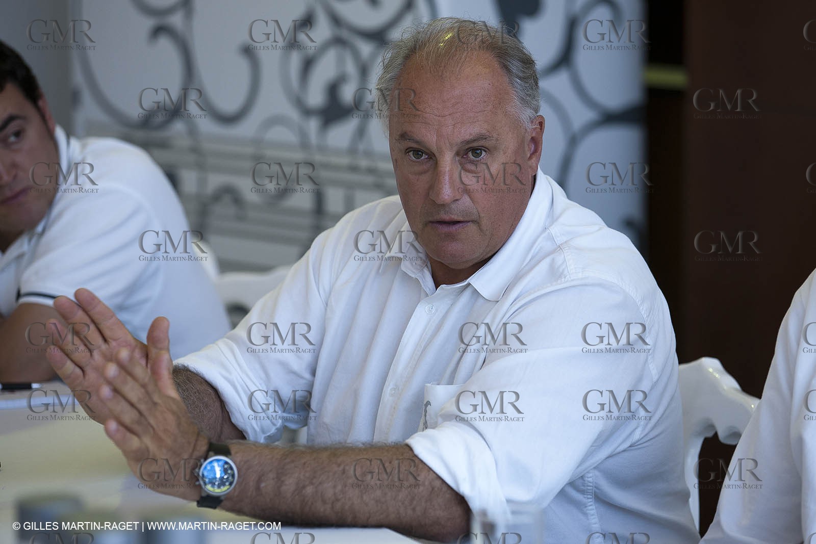 25 11 2010 - Dubai (UAE) - 34th America's Cup - Media Round Table with Ian Murray and Richard Worth