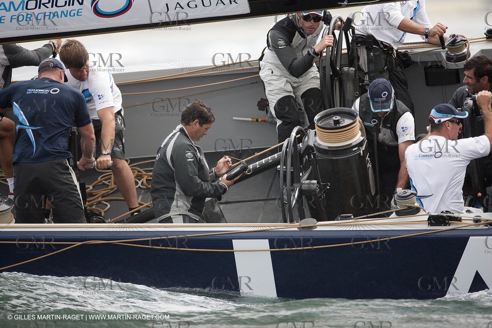 02 08 2010 - Cowes (UK, IOW) - The 1851 Cup -  BMW ORACLE Racing - Training Day.