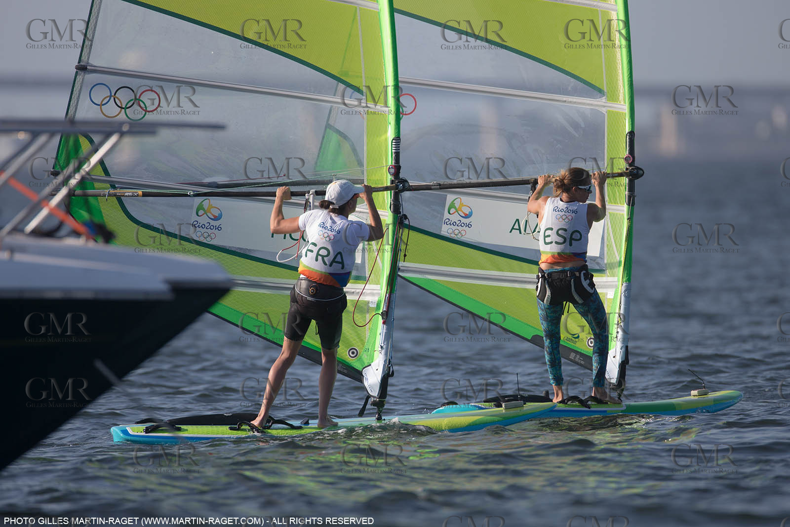 14 08 2016, Rio de Janeiro (BRA), 2016 Olympic Games, Sailing, RSX Women medal race