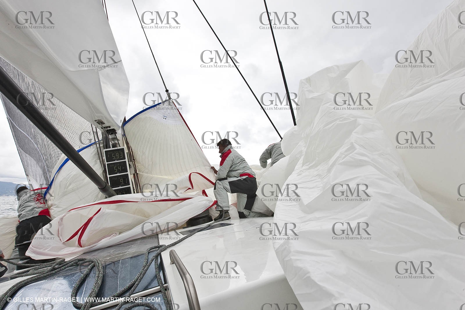06 05 2010 - Portofino (ITA) - Nespresso Cup - Training onboard INDIO