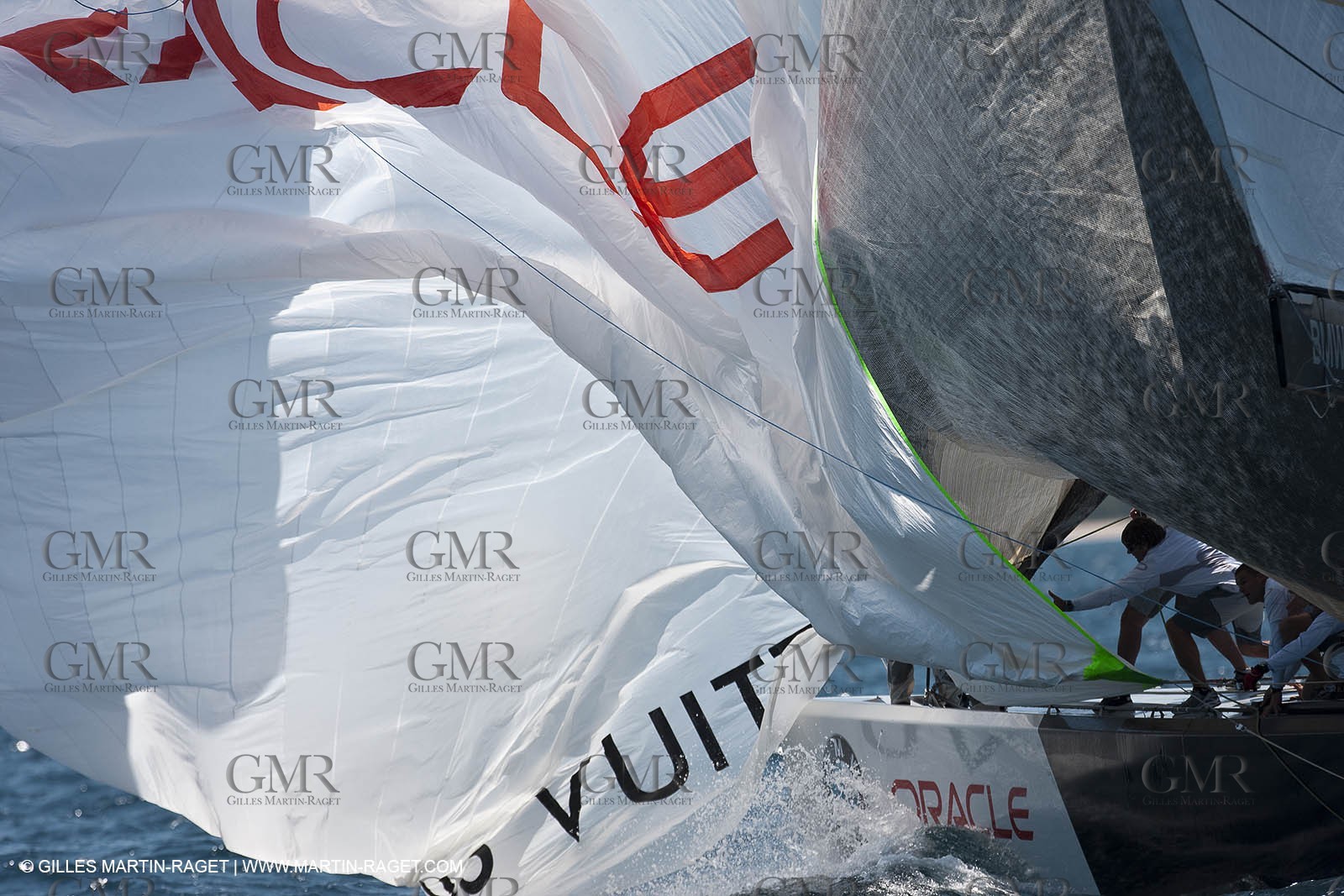 19 05 2010 - La Maddalena (ITA, Sardinia) Louis Vuitton Trophy - BMW ORACLE Racing - Training