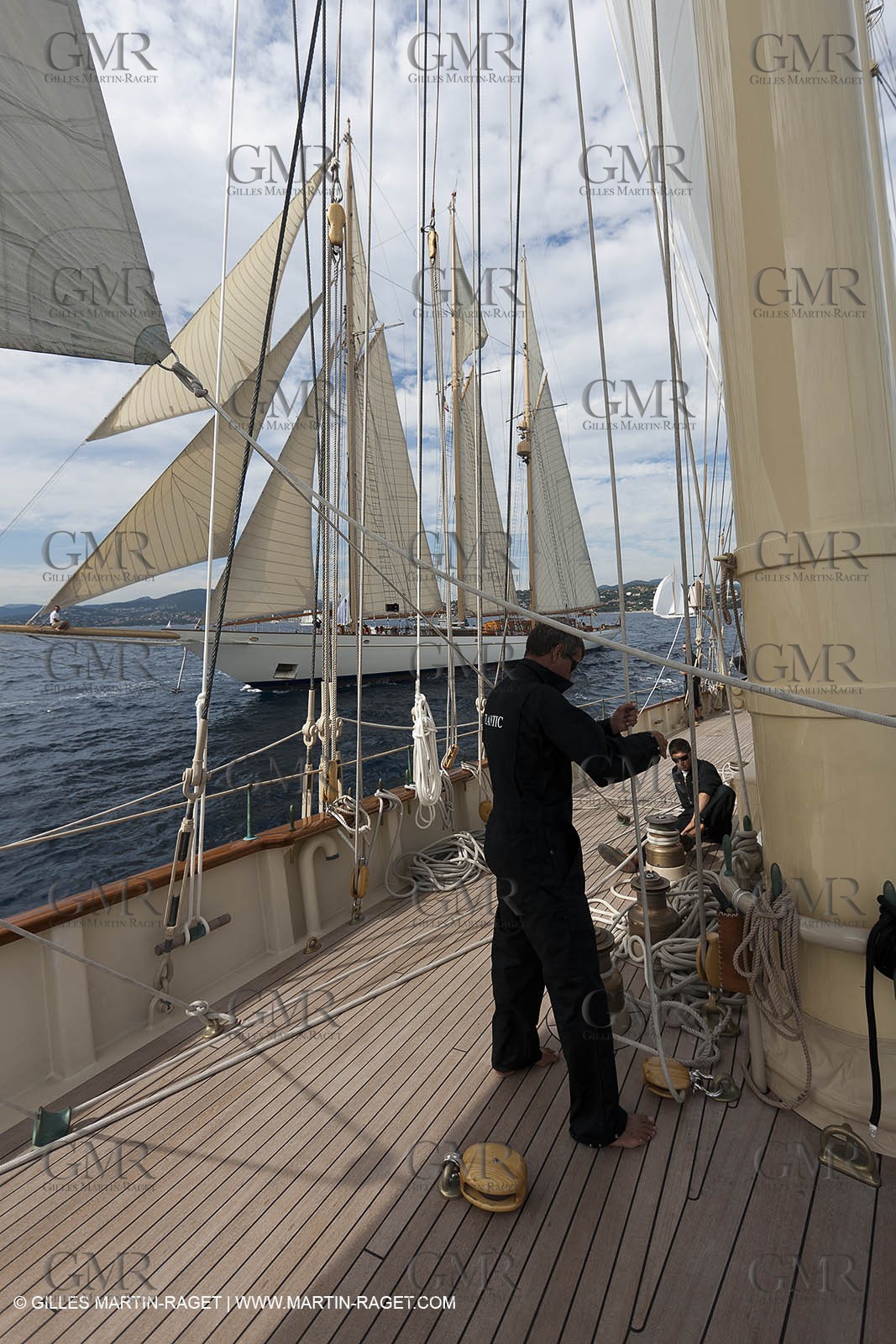 30 09 2010 - SainTropez (FRA,13) - Voiles de Saint Tropez 2010 - onboard Atlantic