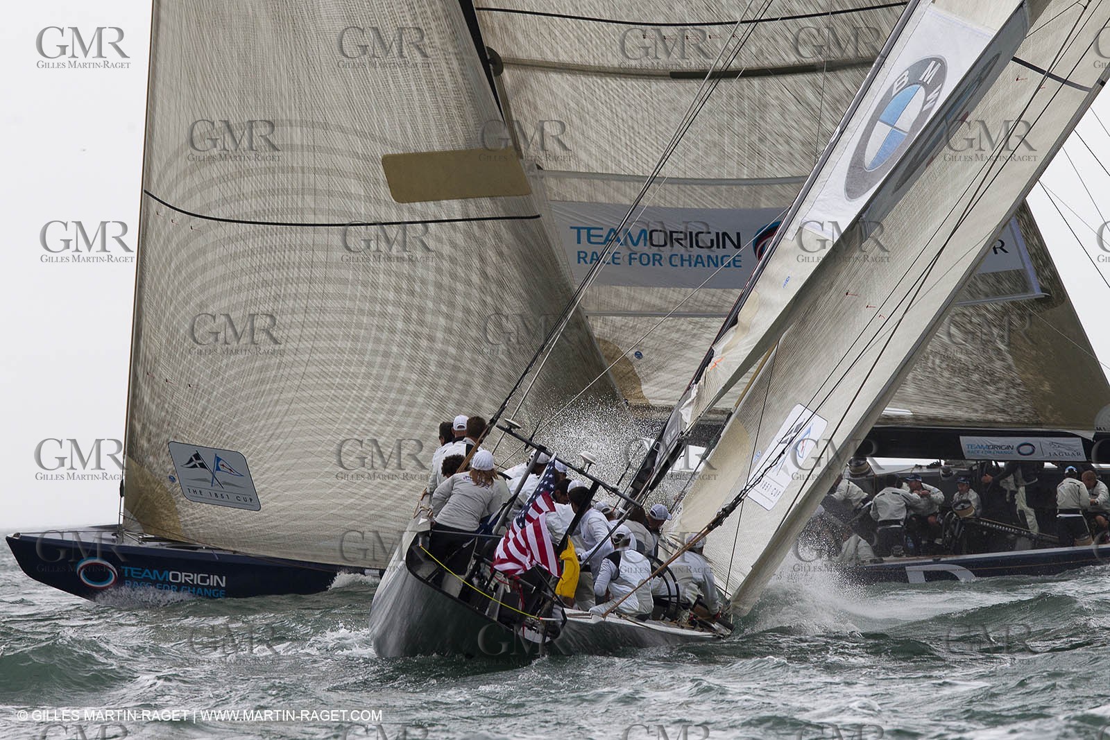 06 08 2010 - Cowes (UK, IOW) - The 1851 Cup -  BMW ORACLE Racing - Day 4.