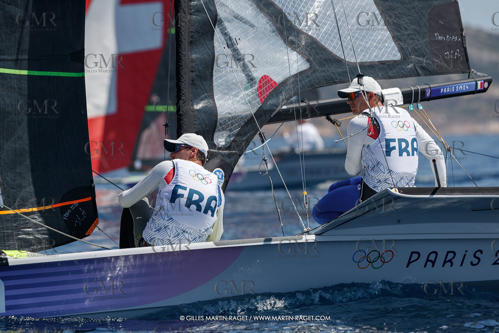 25 07 2024, Marseille (FRA), Paris 2024 Olympic Games, Sailing, Free trainings