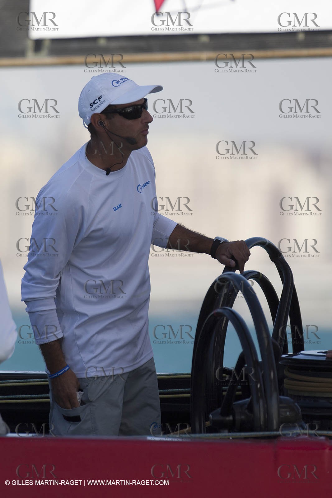 19 11 2010 - Dubai (UAE) - Dubai Louis Vuitton Trophy - Round 2 -  BMW ORACLE Racing Vs Synergy -Francesco Bruni