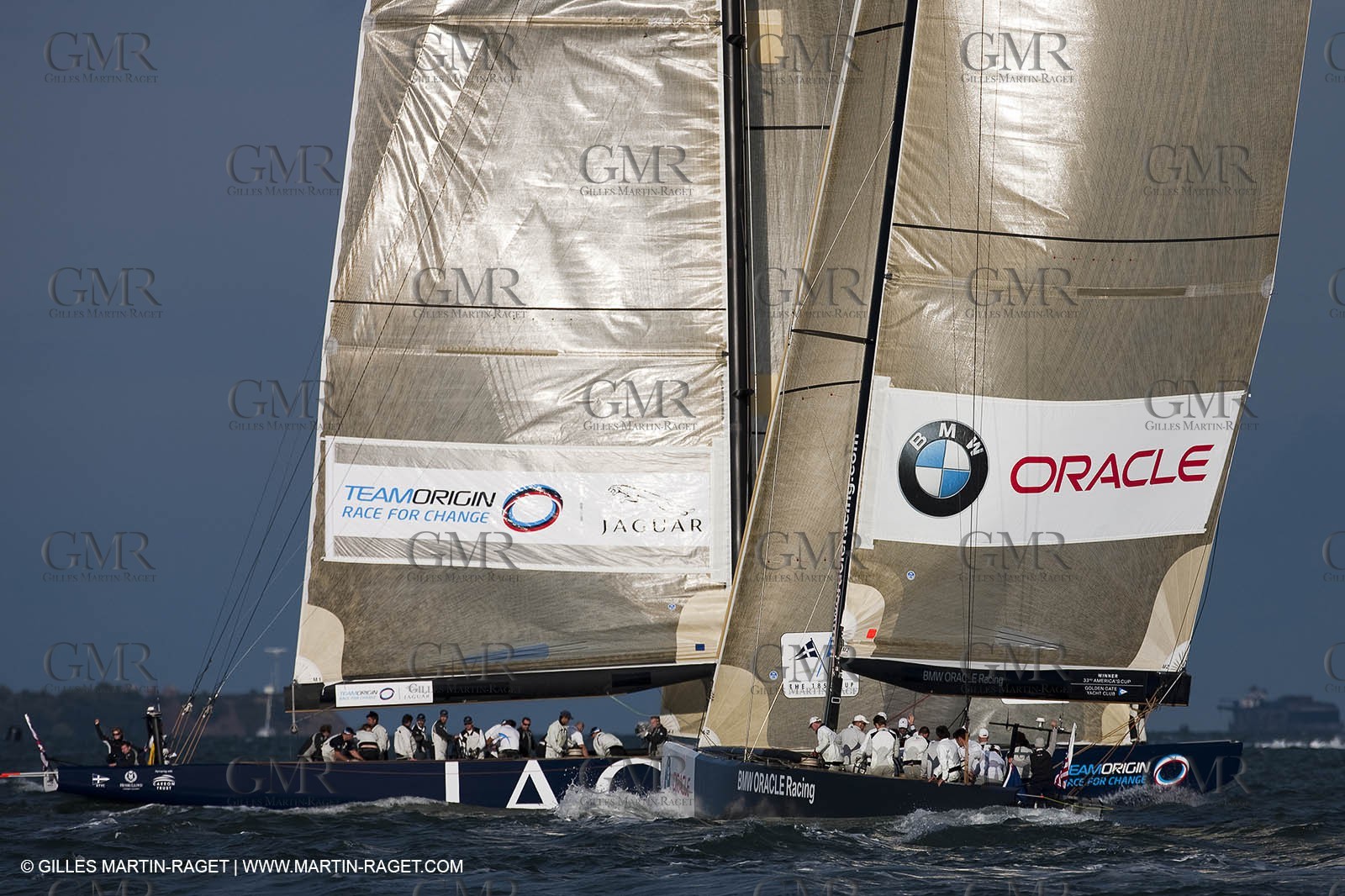 04 08 2010 - Cowes (UK, IOW) - The 1851 Cup -  BMW ORACLE Racing - Day 2.