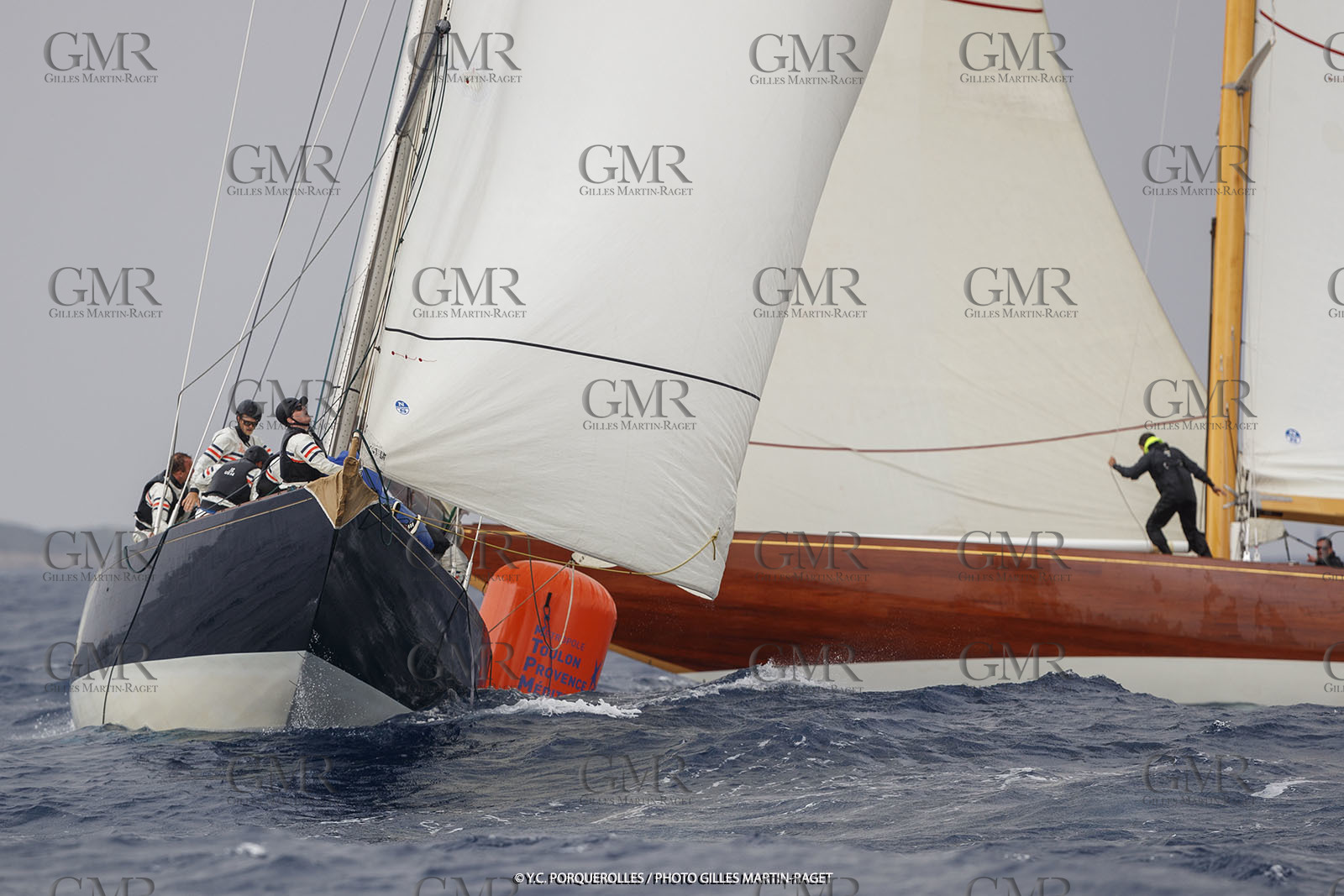 19 06 2024, Porquerolles Island (FRA), Championnat du monde des 12 m JI 2024, Race Day 1