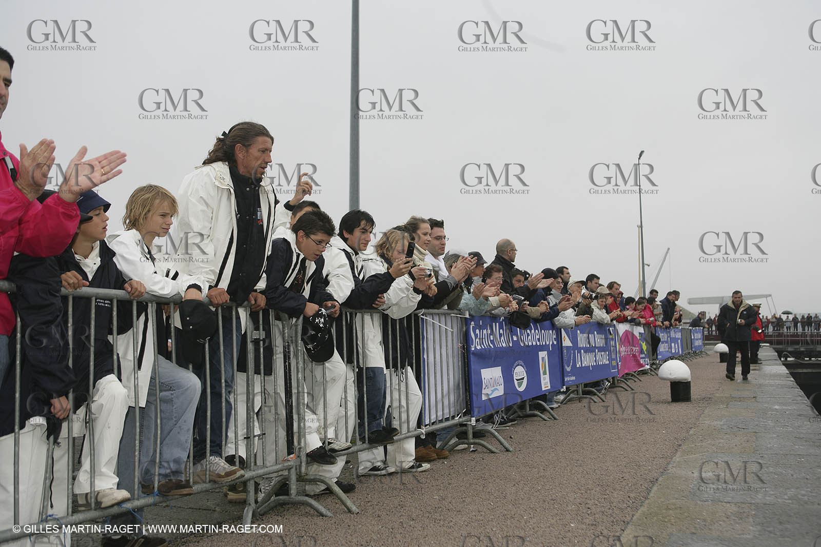 29 10 2006 - Saint Malo (FRA) - Route du Rhum 2006 - Passing through the locks