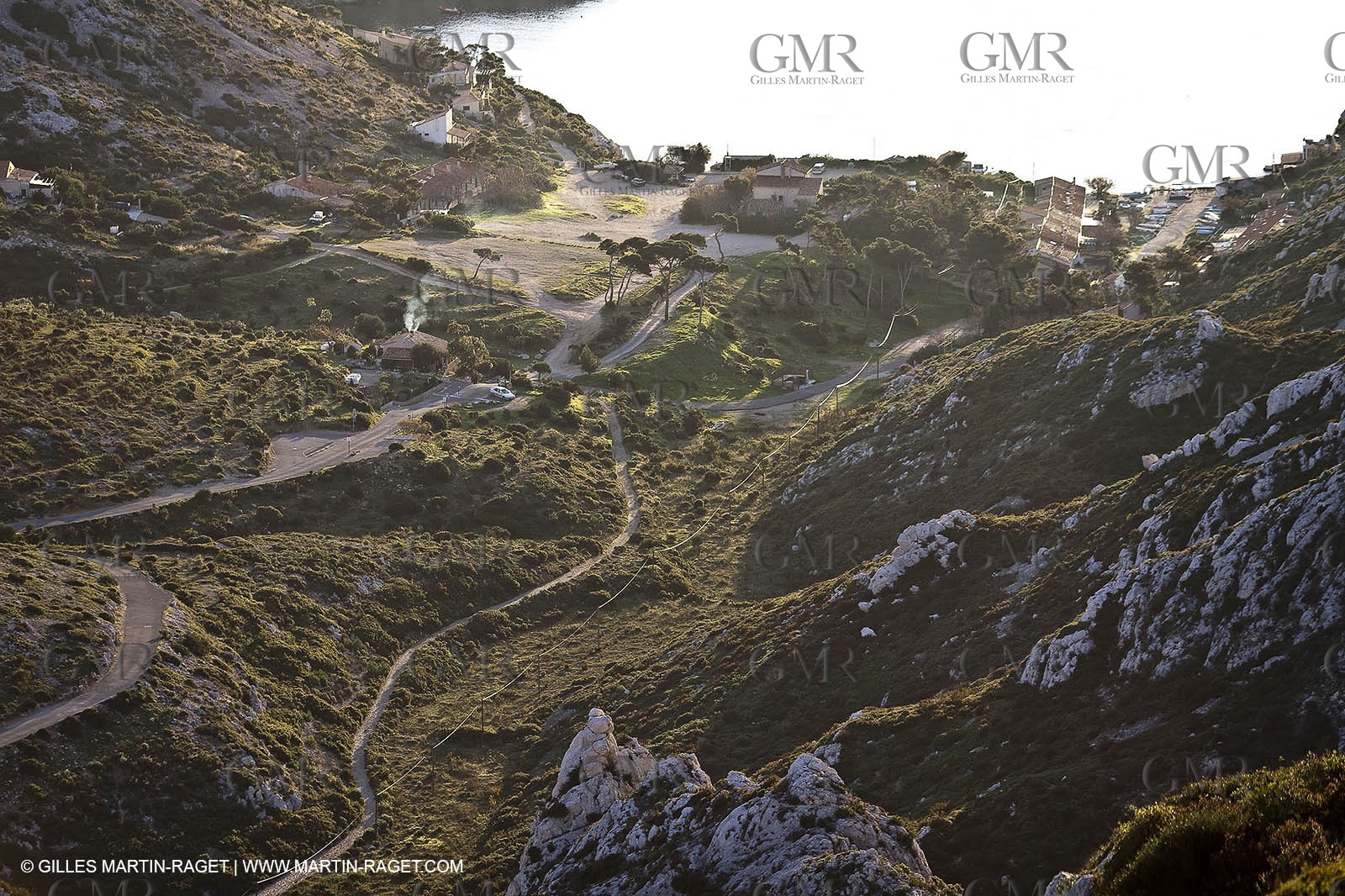 Décember 2009 - Marseille (FRA) - Les Calanques - Sormiou highs as seen from Cortiou pass