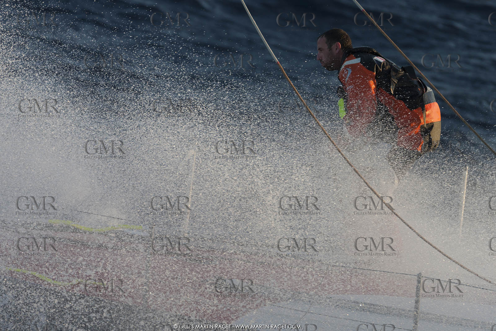 09 10 2017, Calvi (FRA,20), VOR 70 Babsy, Tentative de record autour de la Corse à la voile, skipper Franck Cammas
