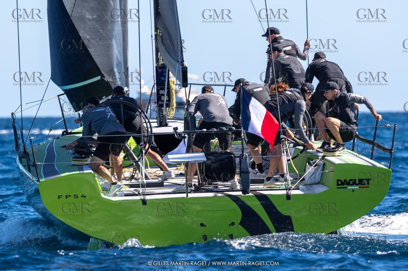 29 09 2024, Saint-Tropez (FRA), Les Voiles de Saint-Tropez 2024, Day 2, Trainings
