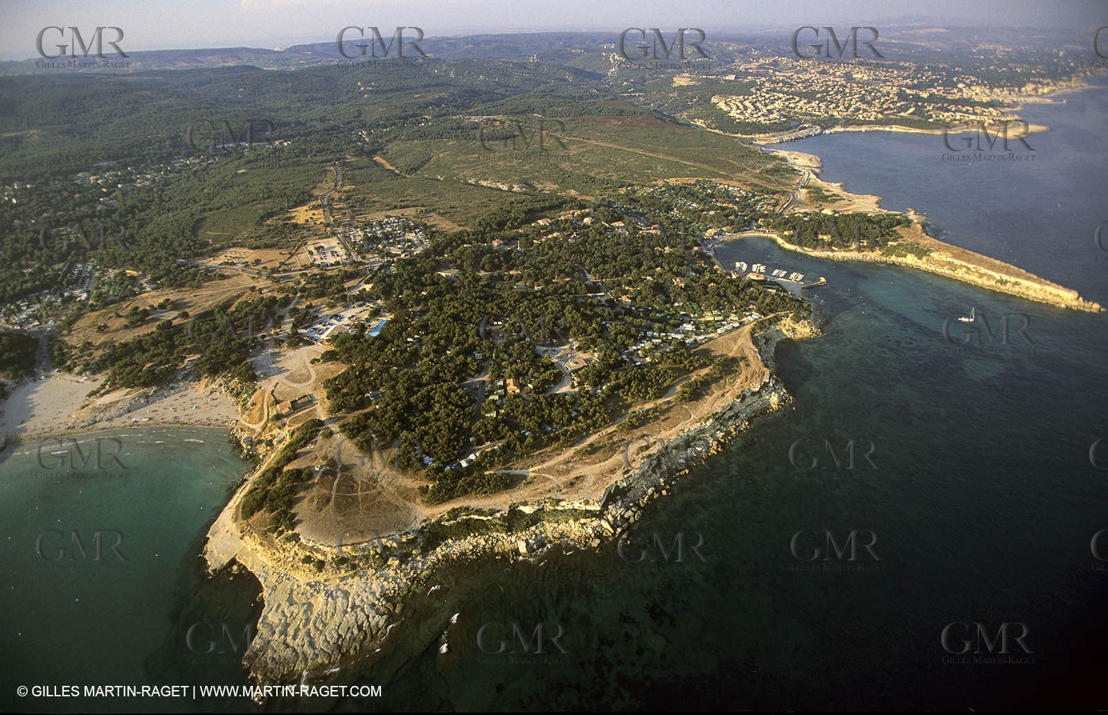 Côte bleue vers Sausset les pins