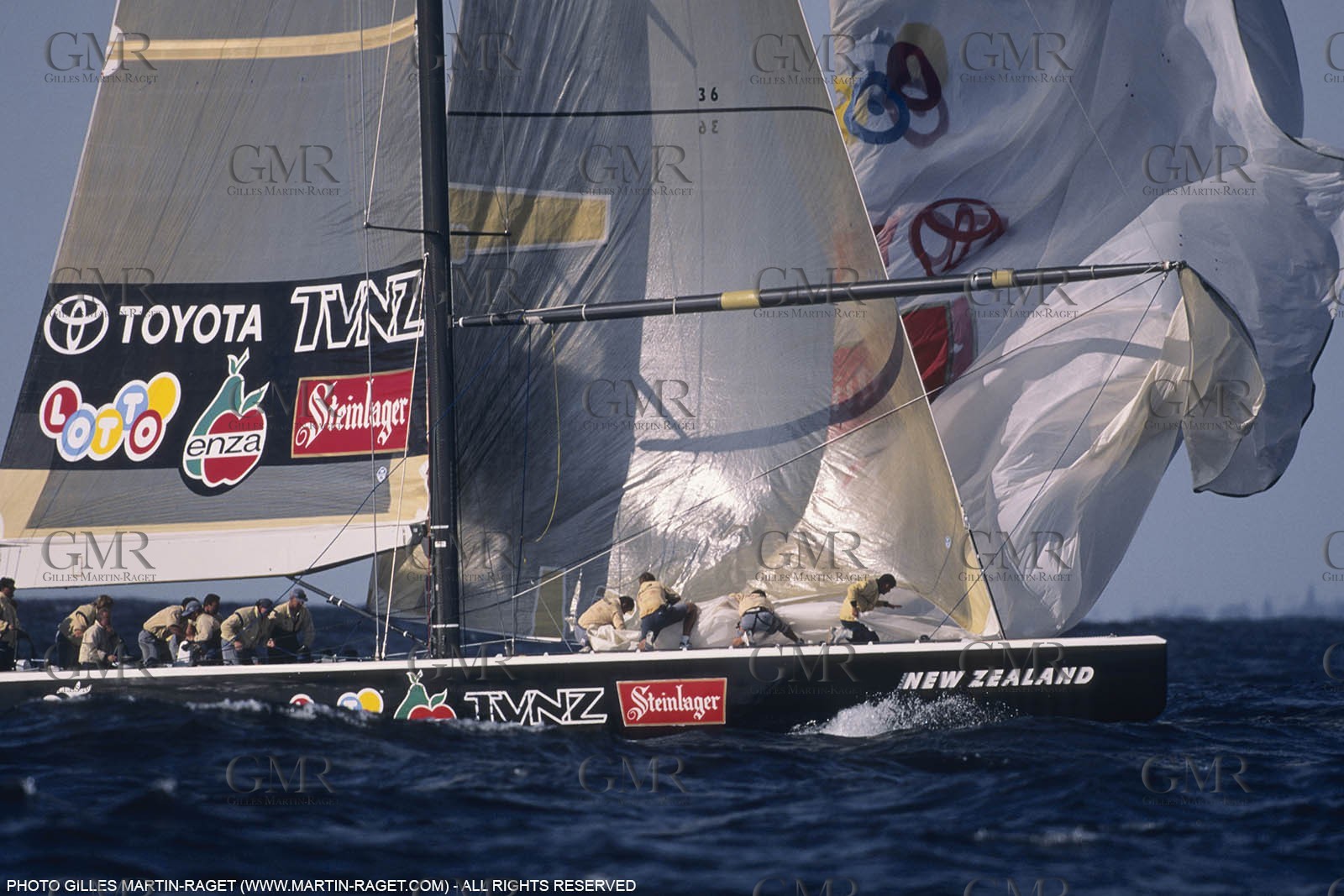 Sailing, Yacht Racing, America's Cup XXIX, San Diego (USA,CA), 1995, Team New Zealand