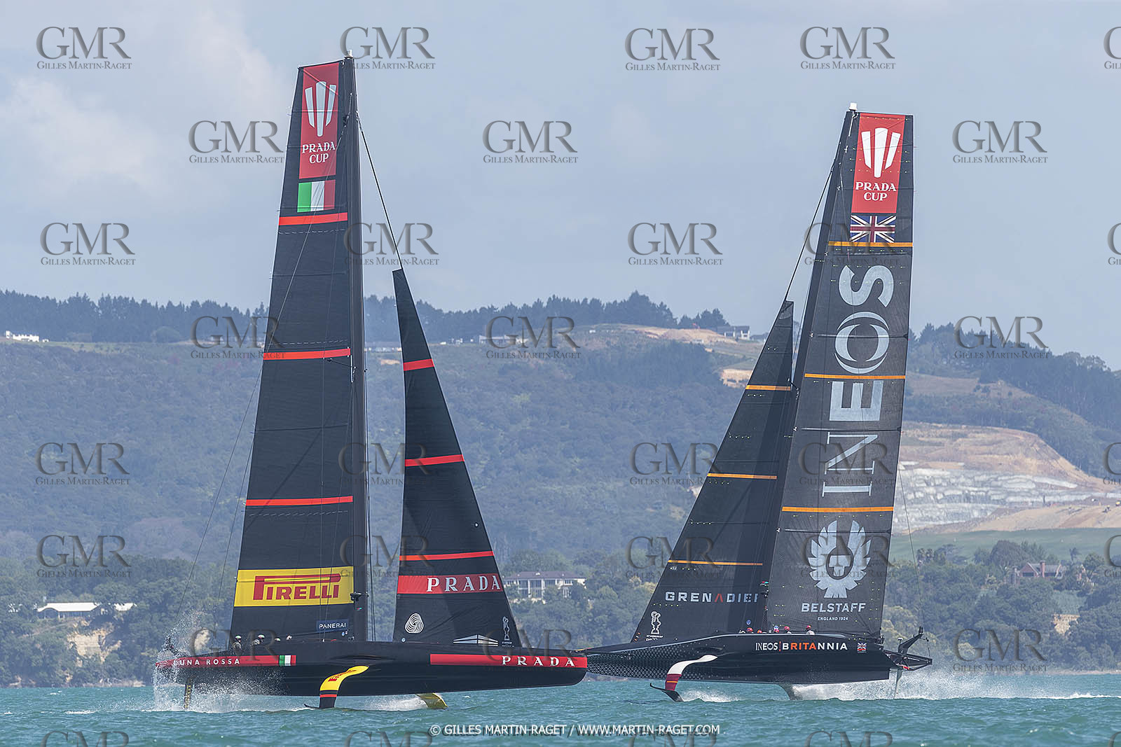 12 01 2021, Auckland (NZL), 36th America's Cup, Practice Racing