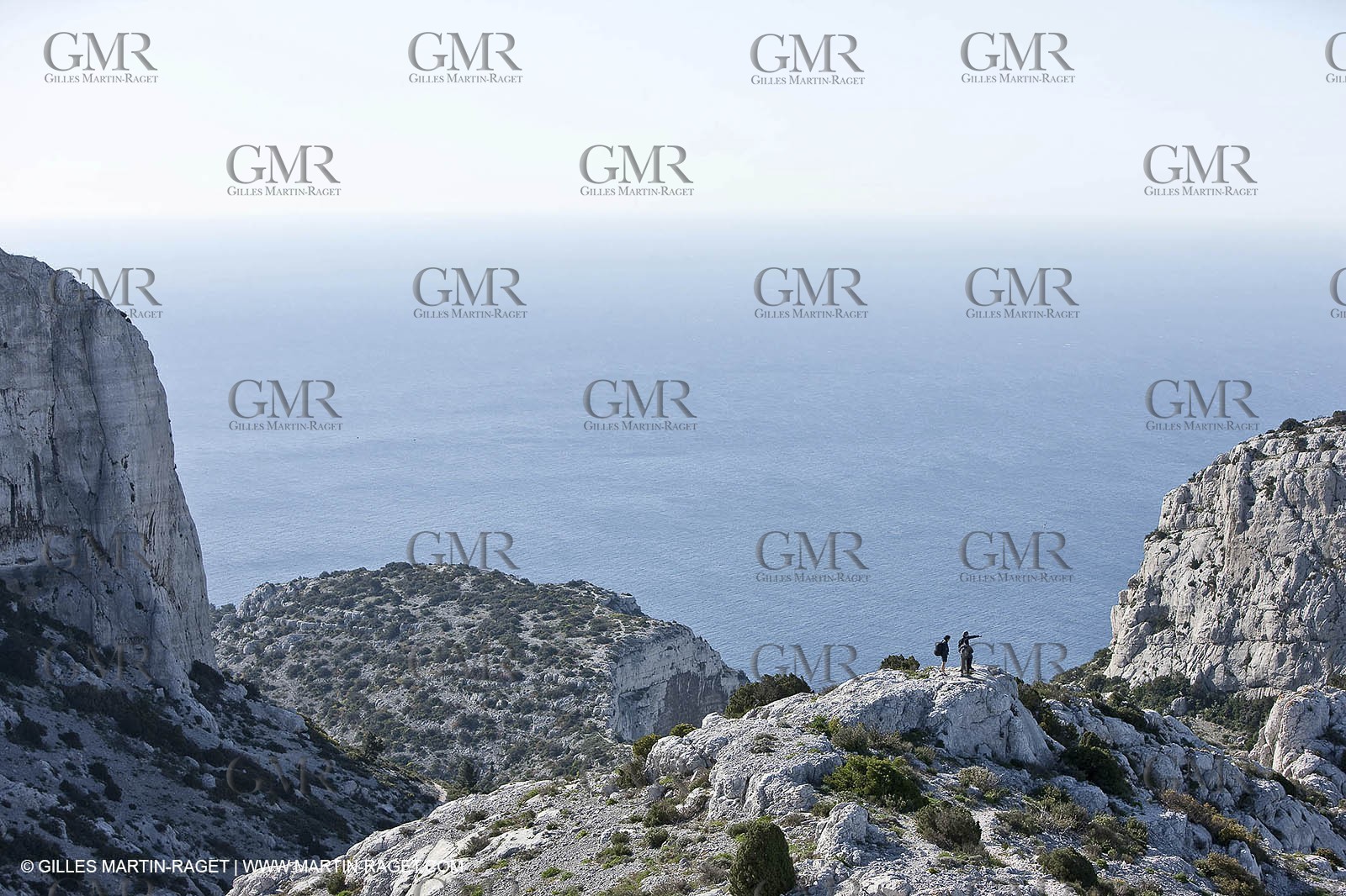 30 04 2009 - Marseille (FRA, 13) - Les Calanques - At the col de la Candelle