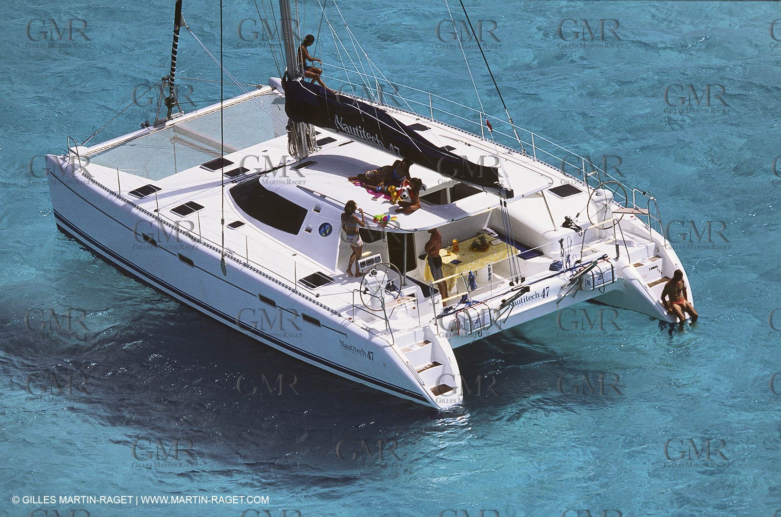Cruising multihull mooring