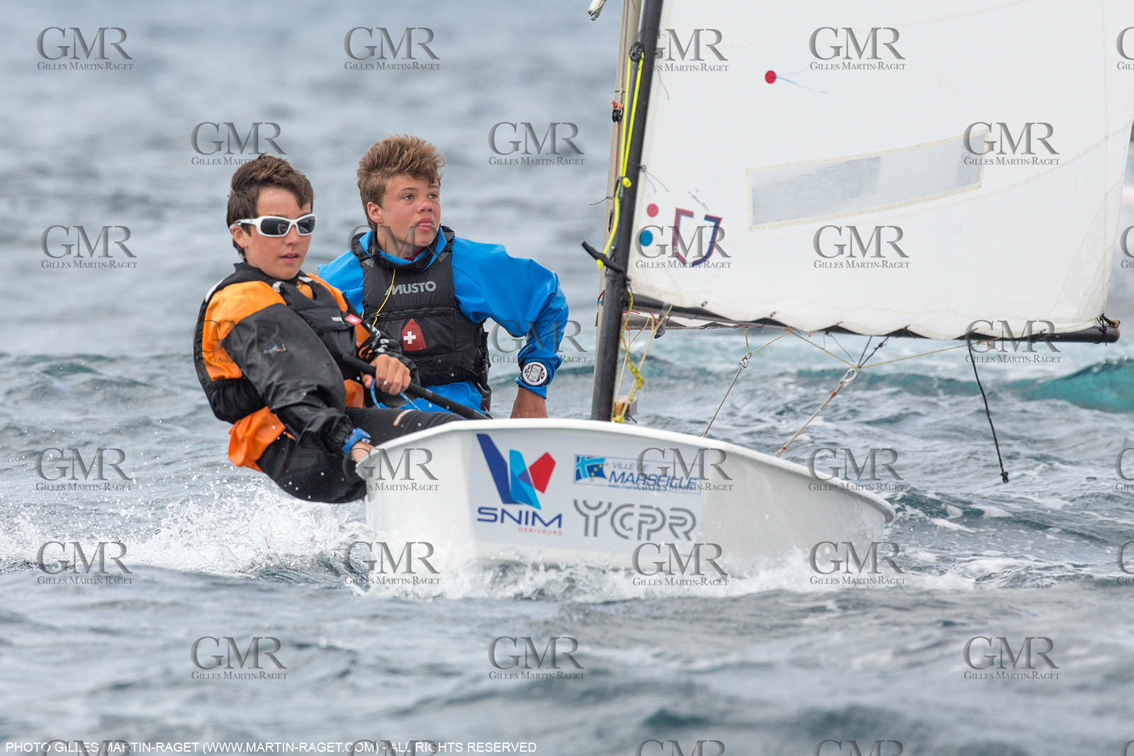 15 04 2016, Marseille (FRA,13), SNIM Dériveurs, Coupe Internationale de Printemps Optimist, Final Day