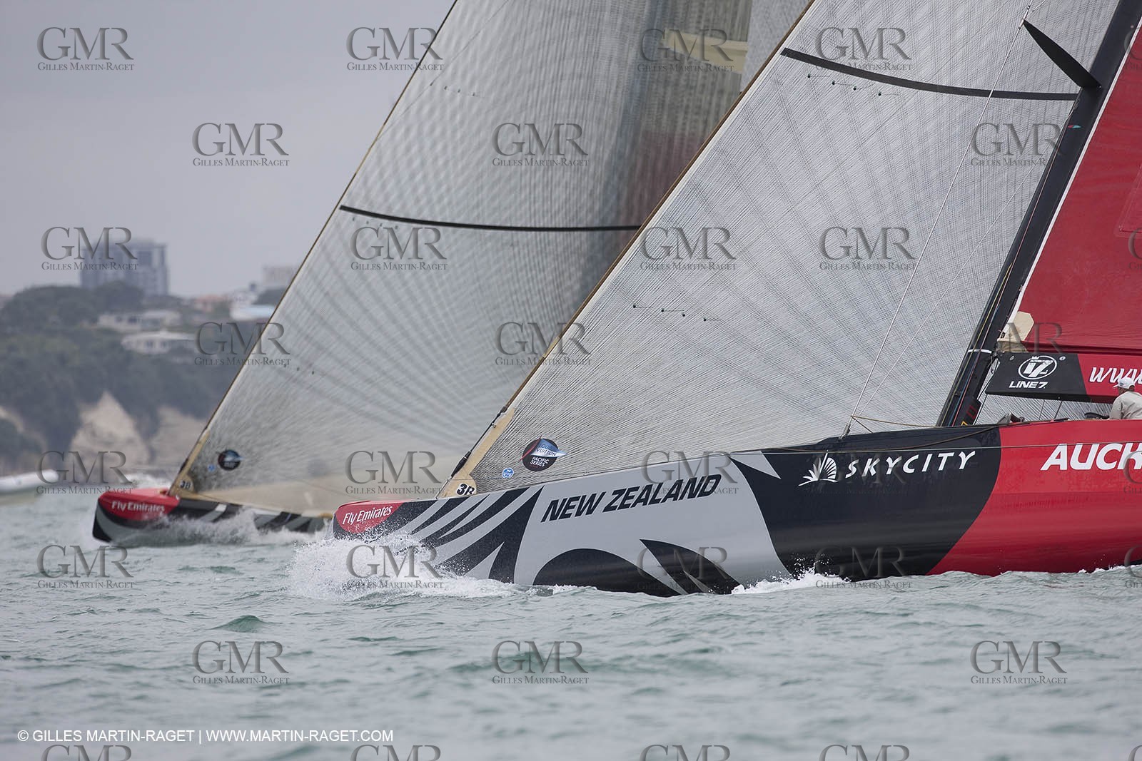 30 01 2009 - Auckland (NZL) -  Louis Vuitton Pacific Series -  Racing Day 1