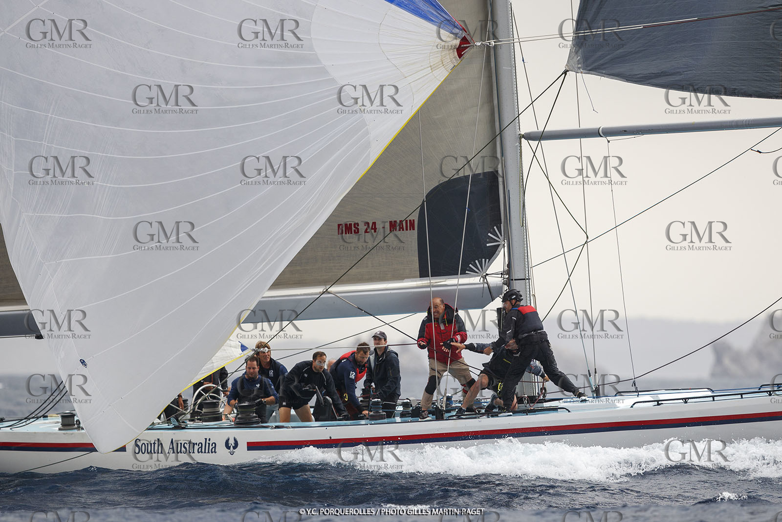19 06 2024, Porquerolles Island (FRA), Championnat du monde des 12 m JI 2024, Race Day 1