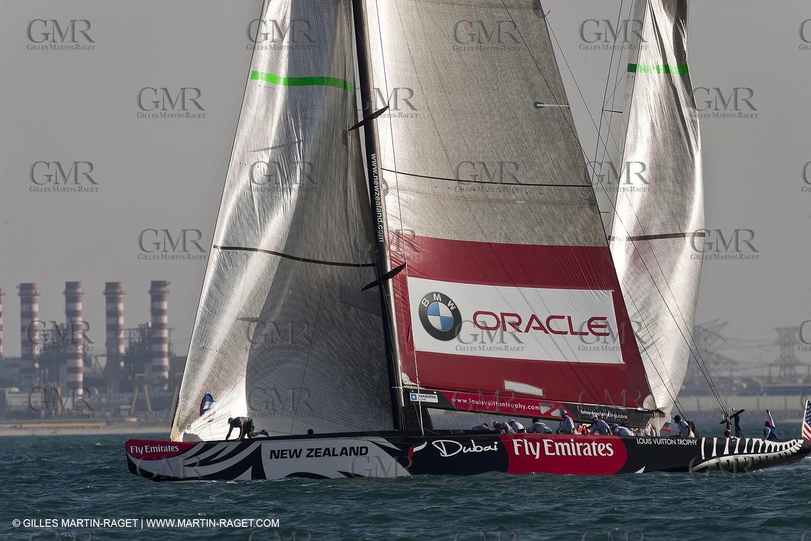 16 11 2010 - Dubai (UAE) - Dubai Louis Vuitton Trophy -  BMW ORACLE Racing Vs Synergy