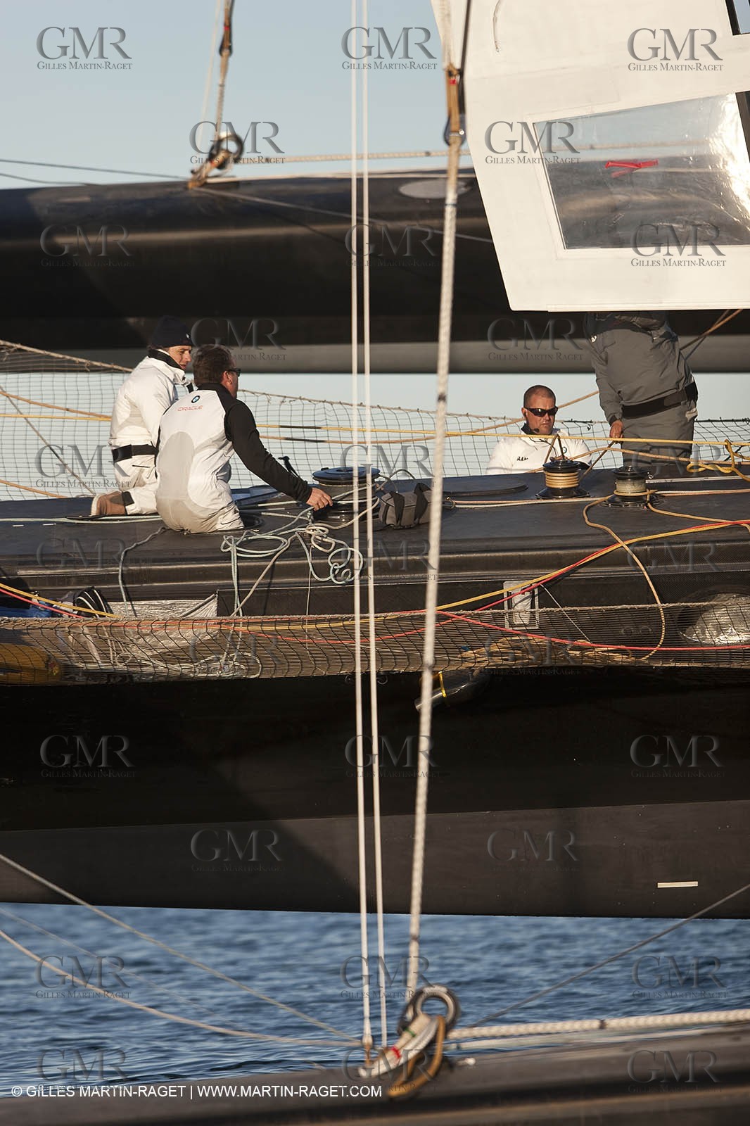 27 01 2010 - Valencia (ESP) - 33rd America's Cup - BMW ORACLE Racing - Training in Valencia