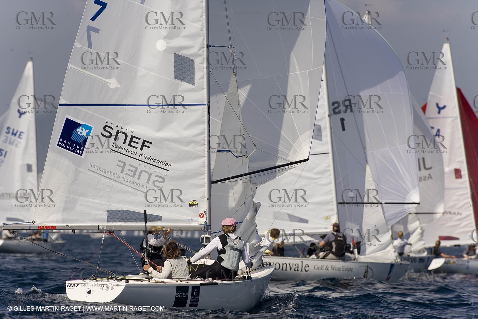 25 04 2007 - Semaine Olympique Française 2007 - Hyères - Jour 4 - Team France - Yingling - Le Helley-Deplanque-Lepesant