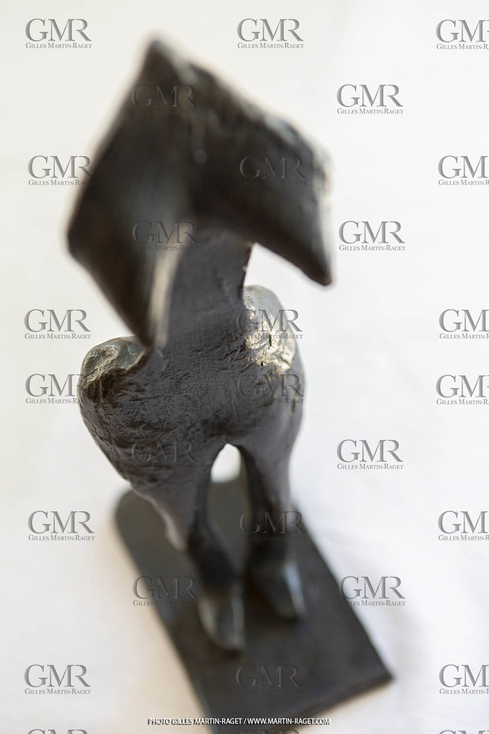 12 07 2020, St Rémy de Provence (FRA, 13) Oeuvre Germaine Richier, Femme Sein, 1955, EA