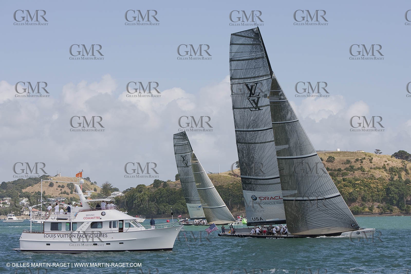03 02 2009 - Auckland (NZL) -  Louis Vuitton Pacific Series -  Racing Day 4 - Round Robin 1