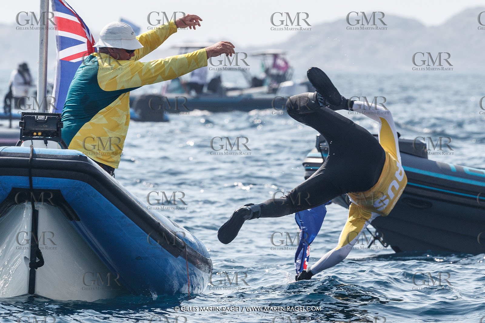 07 08 2024, Marseille (FRA), Paris 2024 Olympic Games, Sailing, Race Day 10, ILCA Medals races