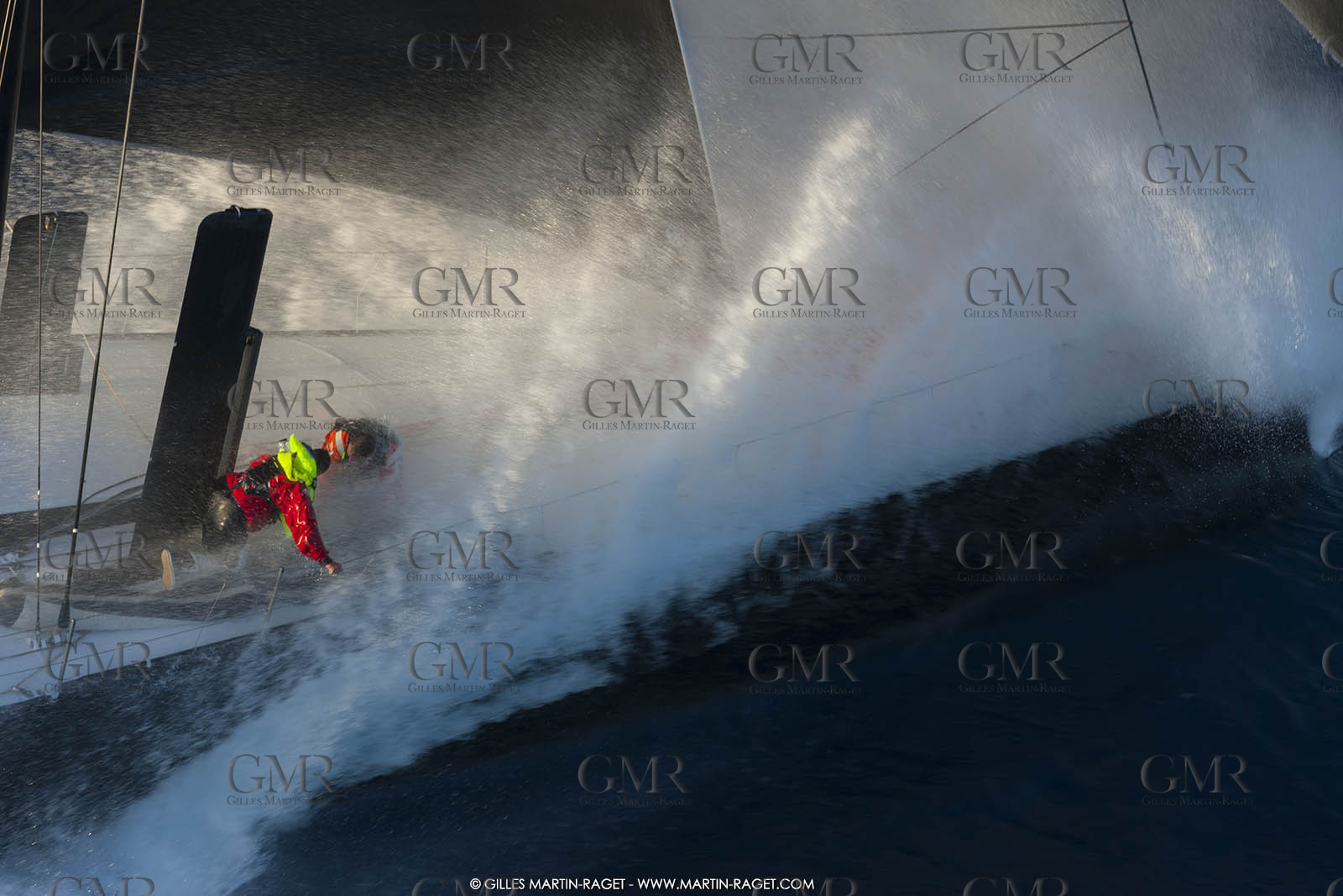 09 10 2017, Calvi (FRA,20), VOR 70 Babsy, Tentative de record autour de la Corse à la voile, skipper Franck Cammas