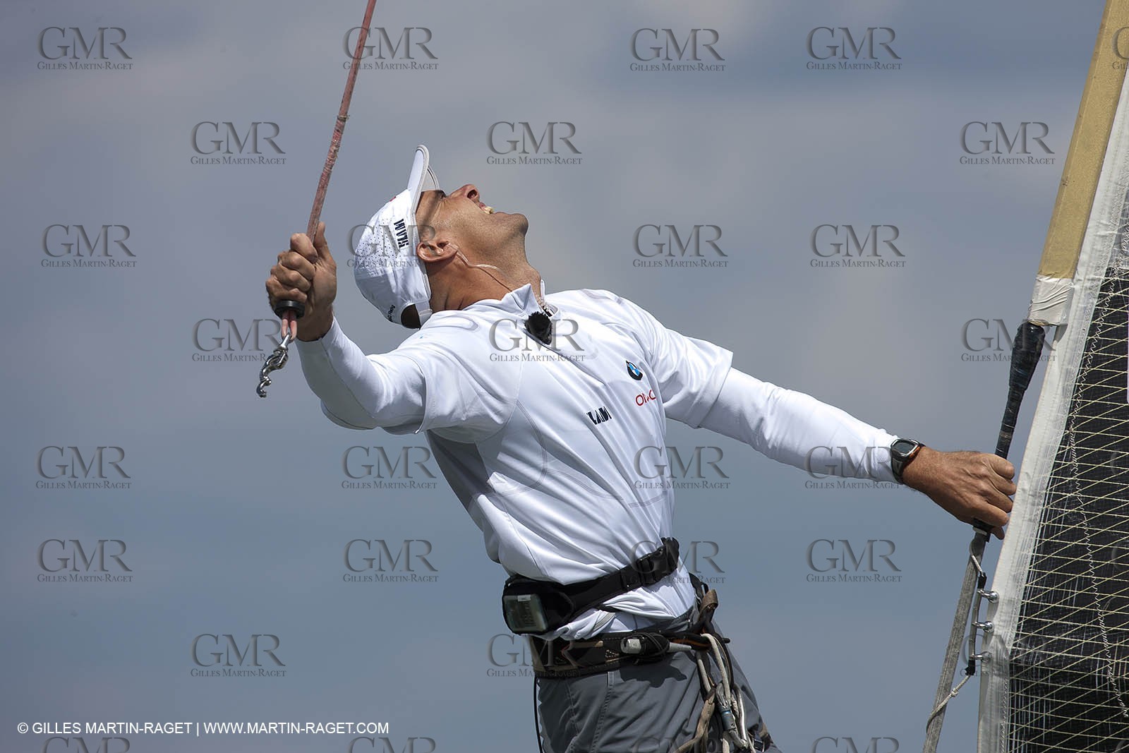 02 08 2010 - Cowes (UK, IOW) - The 1851 Cup -  BMW ORACLE Racing - Training Day.