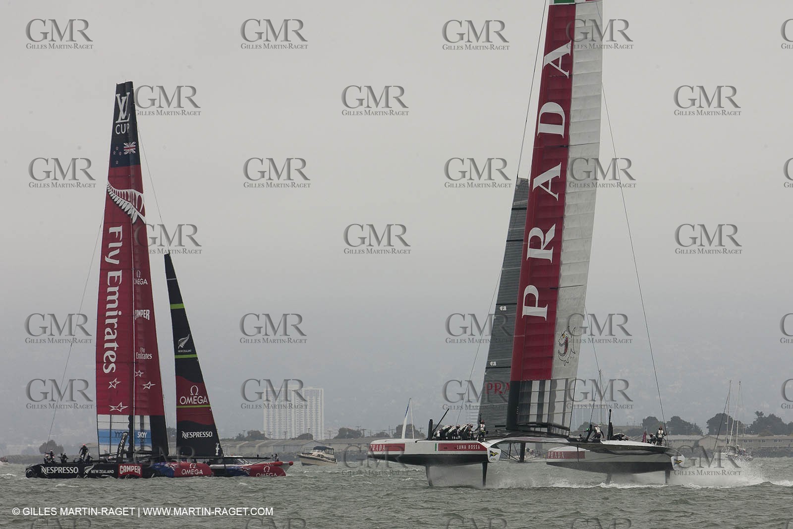 28 07 2013 - San Francisco (USA,CA) - 34th America's Cup - Louis Vuitton Cup - Race Day 13 - Emirates Team New Zealand vs Luna Rossa