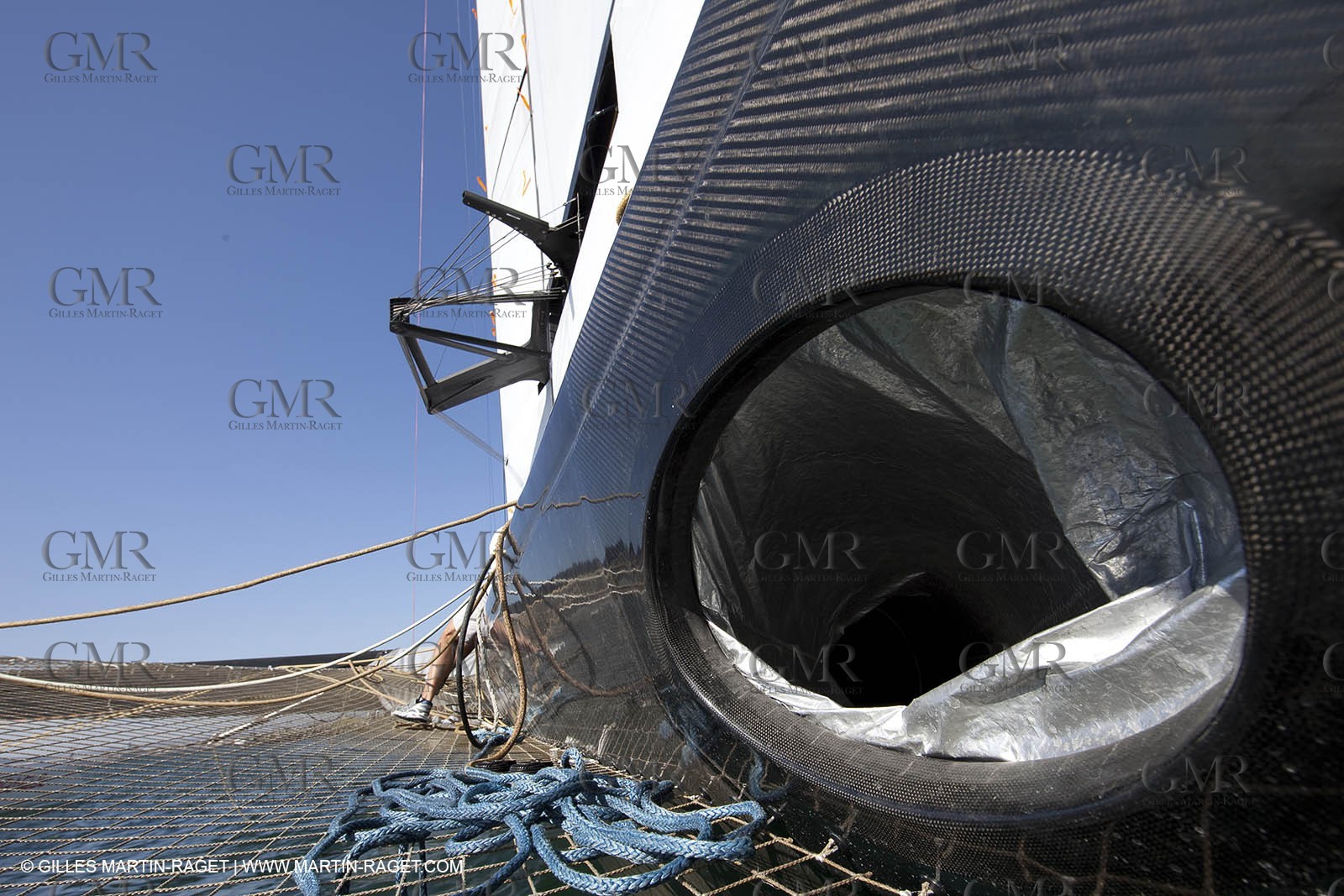 19 11 2009 - San Diego (USA, CA) - 33rd America's Cup - BMW ORACLE Racing - Wing Trials, Day 6
