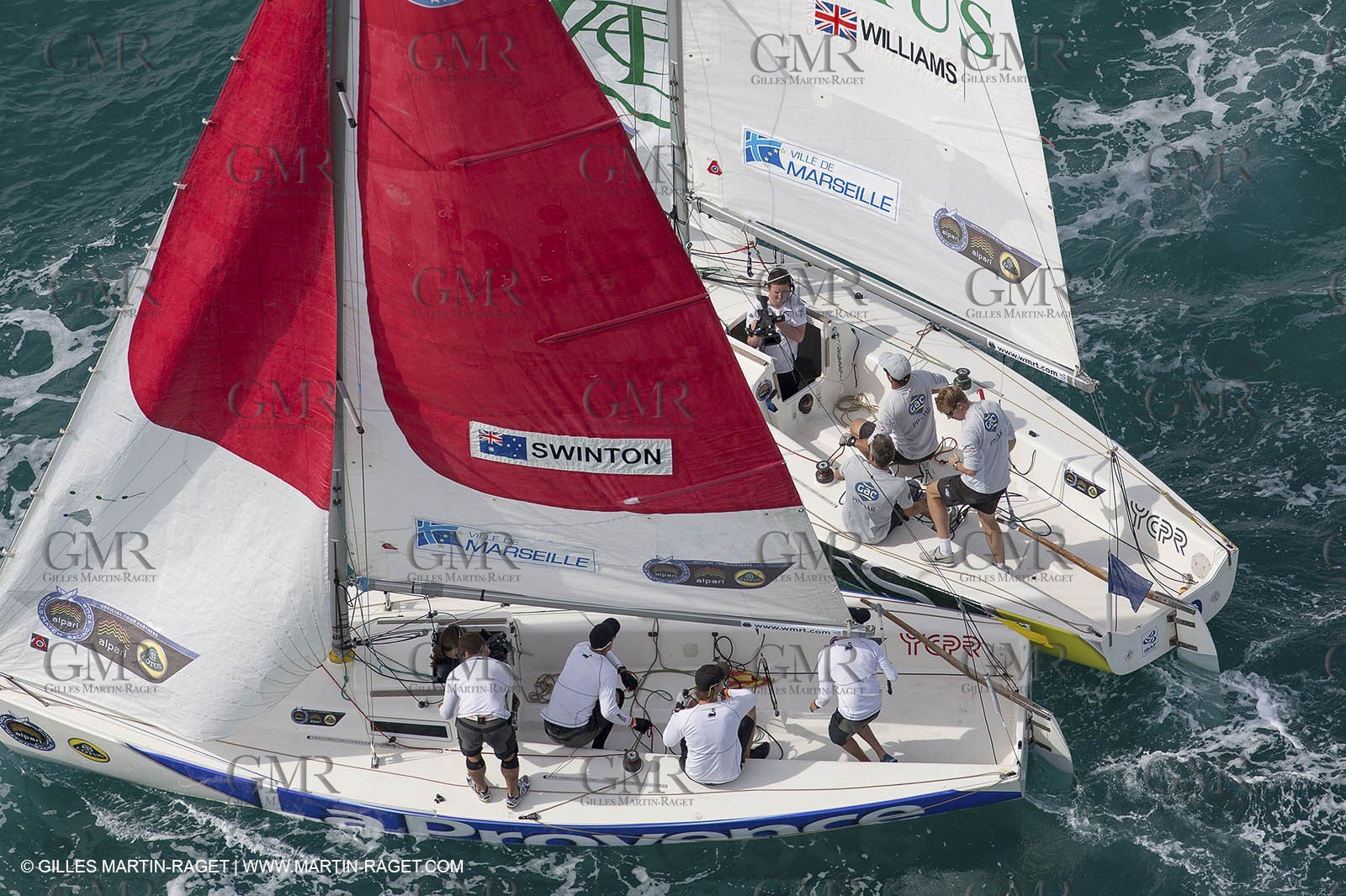 28 09 2012 - Marseille (FRA,13) - Alpari World Match Race Tour - Match Race France 2012 - Day 4 - Semi finals